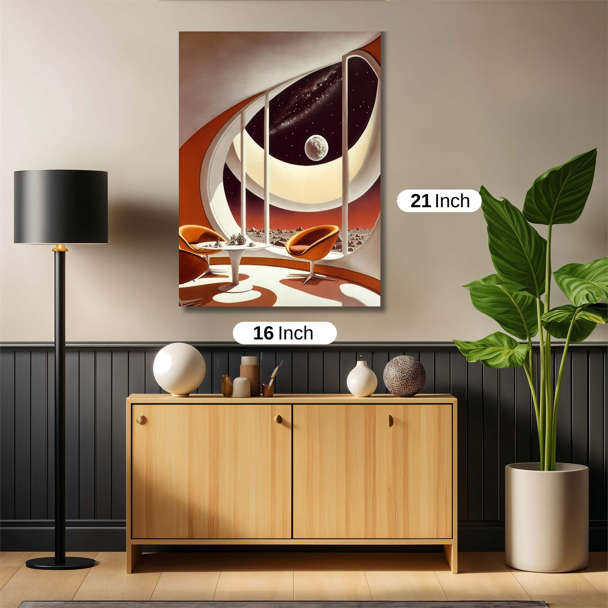 Lunar Serenity Safe Wall Magnetic / M
