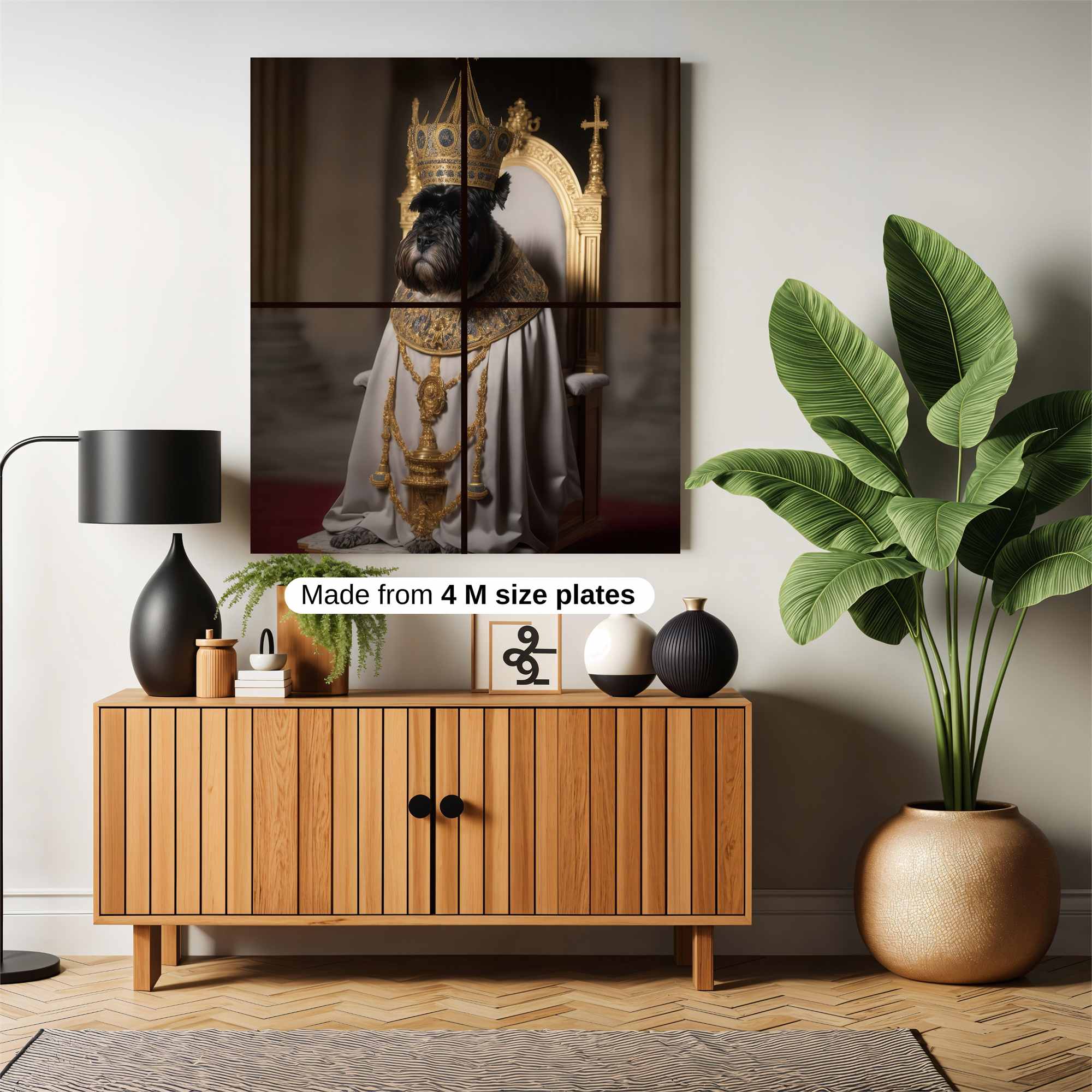 Pug Pope Safe Wall Magnetic / M