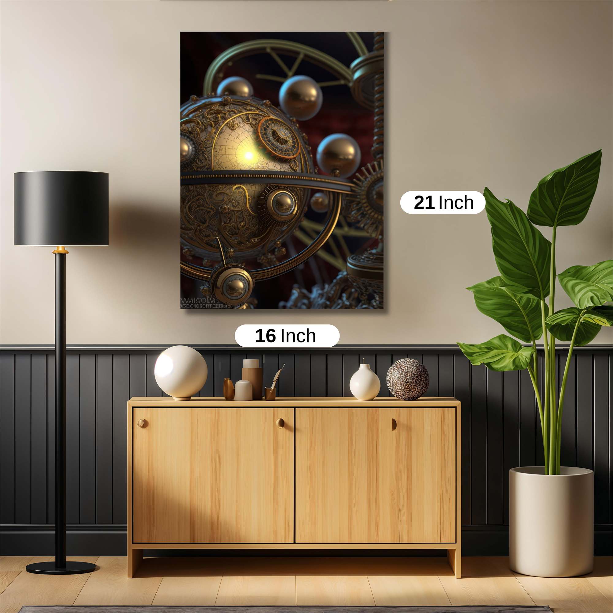 Orrery Enigma Safe Wall Magnetic / M