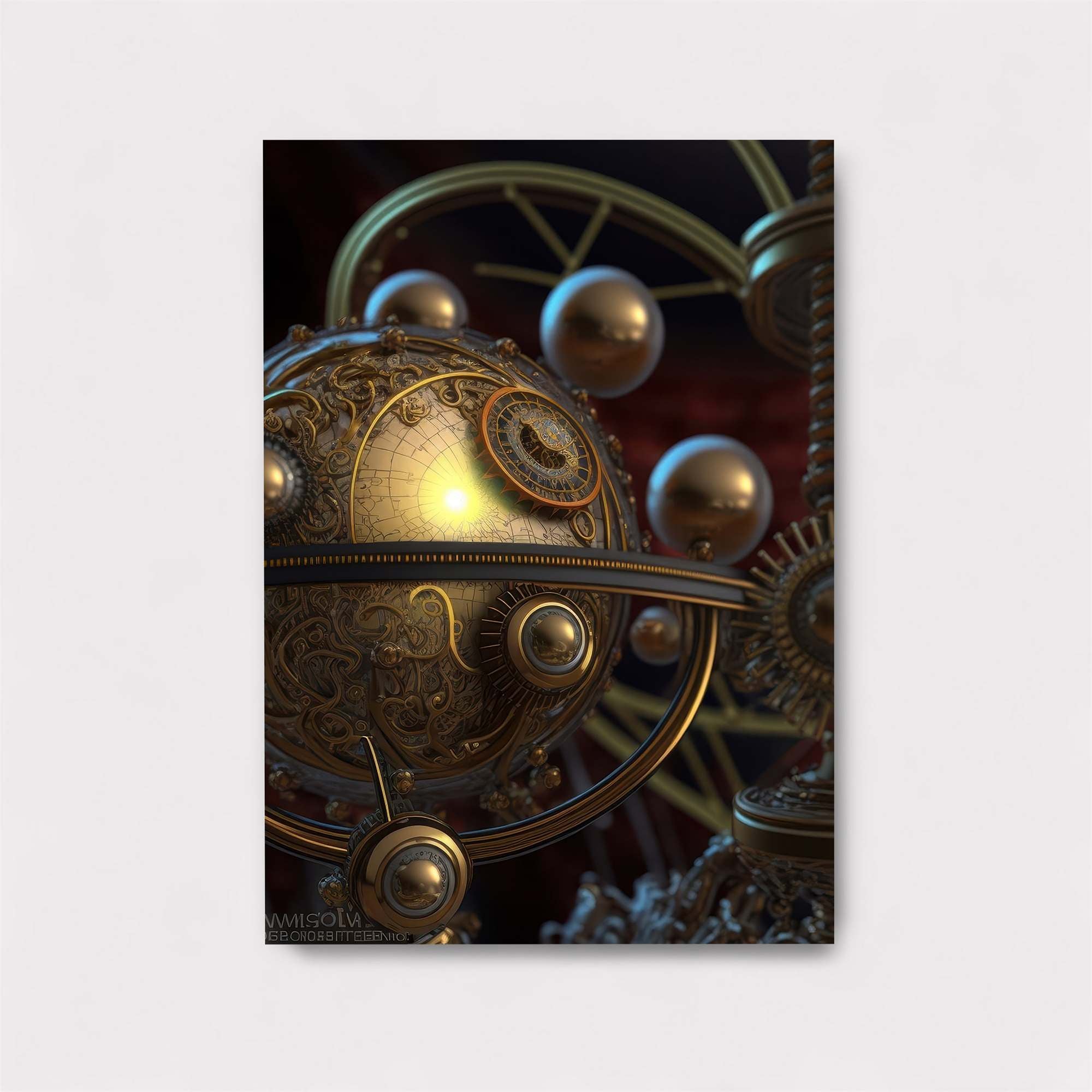 Orrery Enigma Safe Wall Magnetic / M