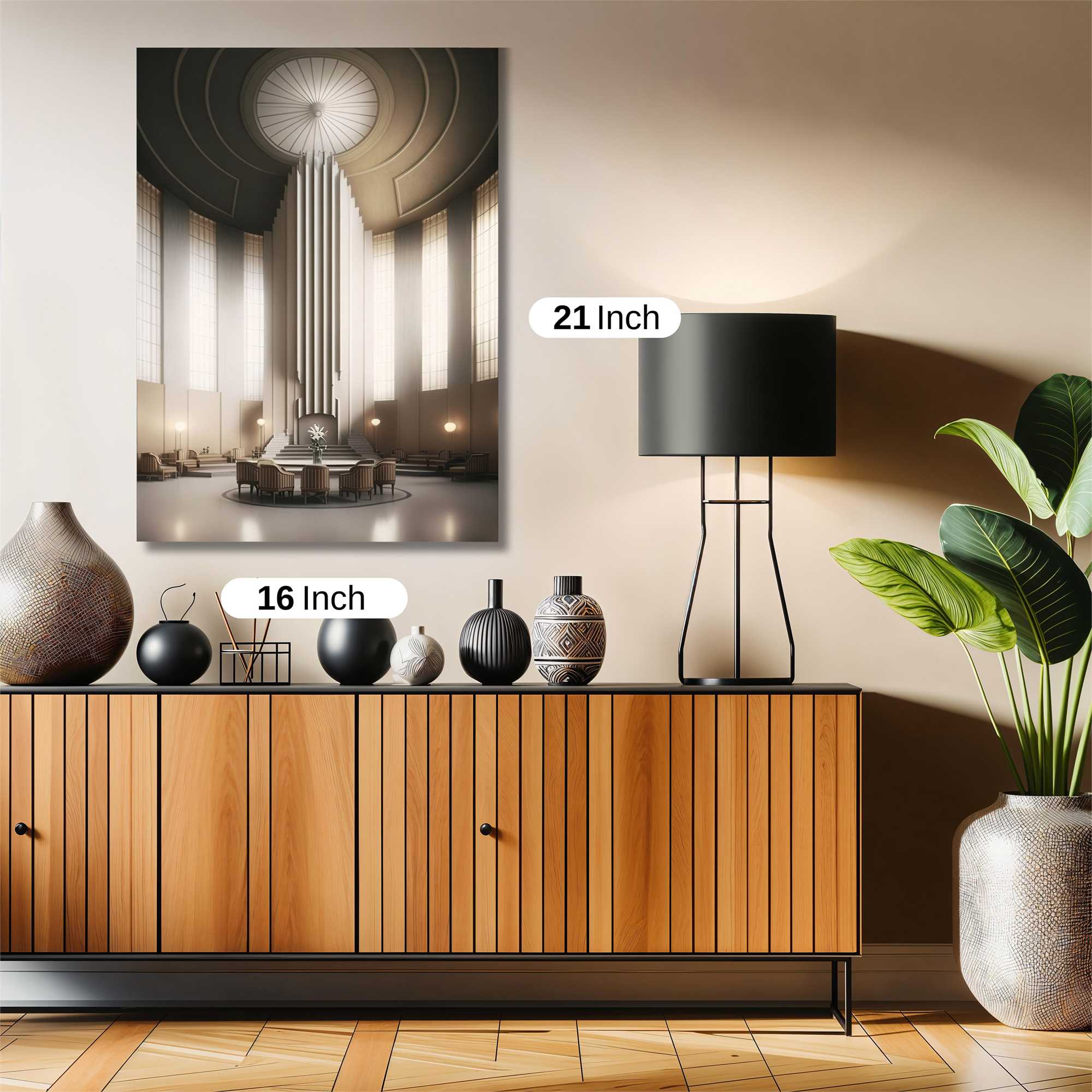 ArtDeco Serenity Safe Wall Magnetic / M