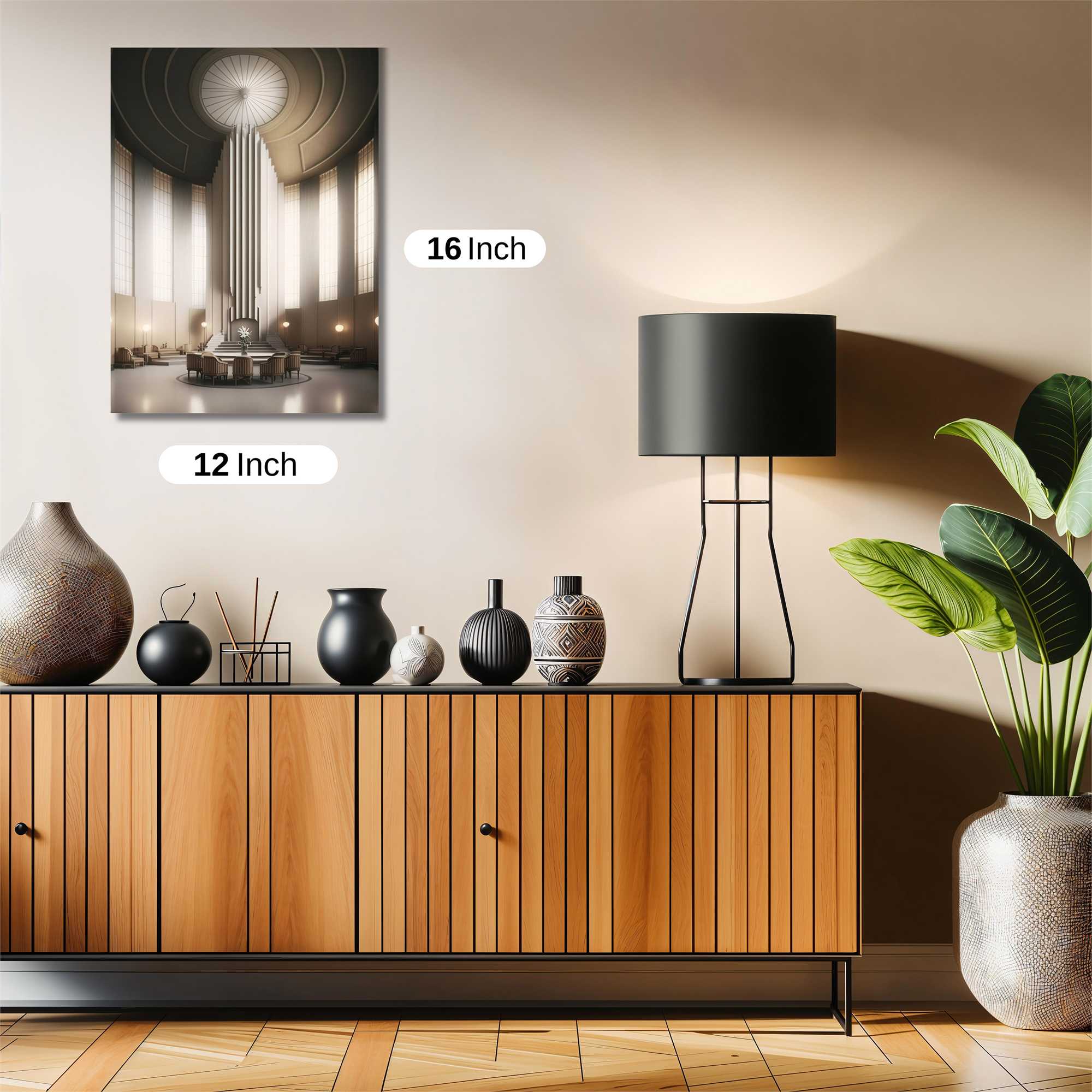 ArtDeco Serenity Safe Wall Magnetic / M