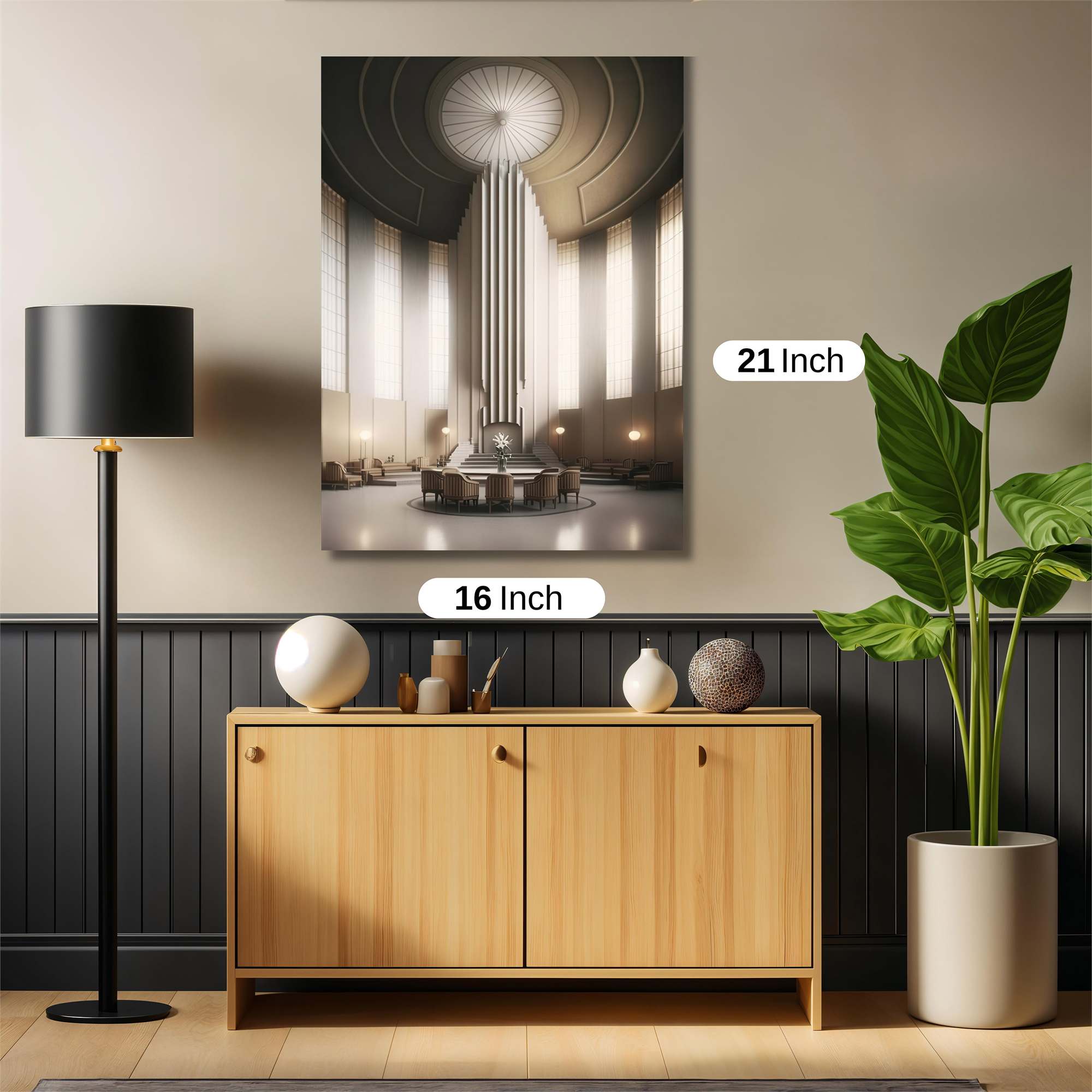 ArtDeco Serenity Safe Wall Magnetic / M