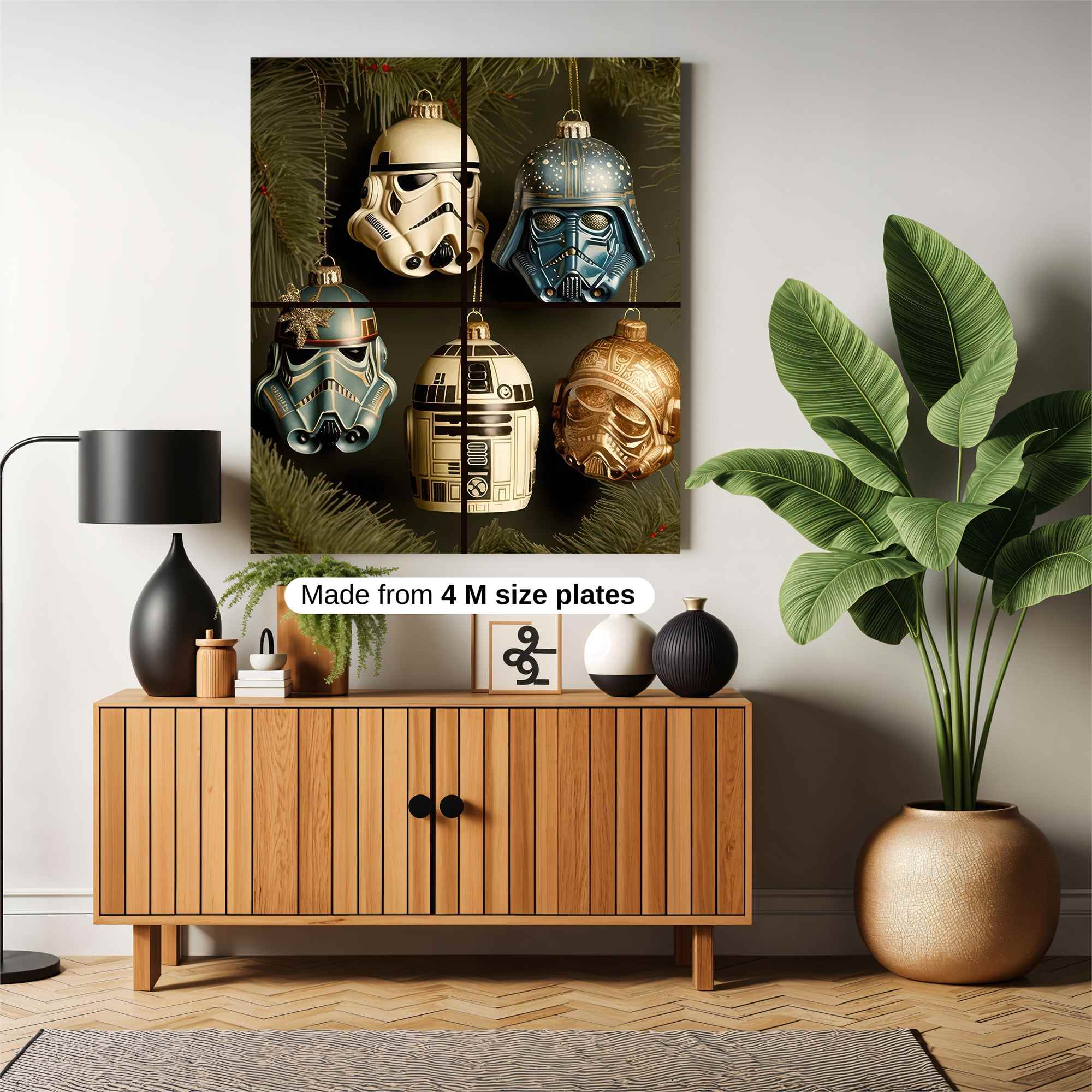 Star Wars Festive Safe Wall Magnetic / M
