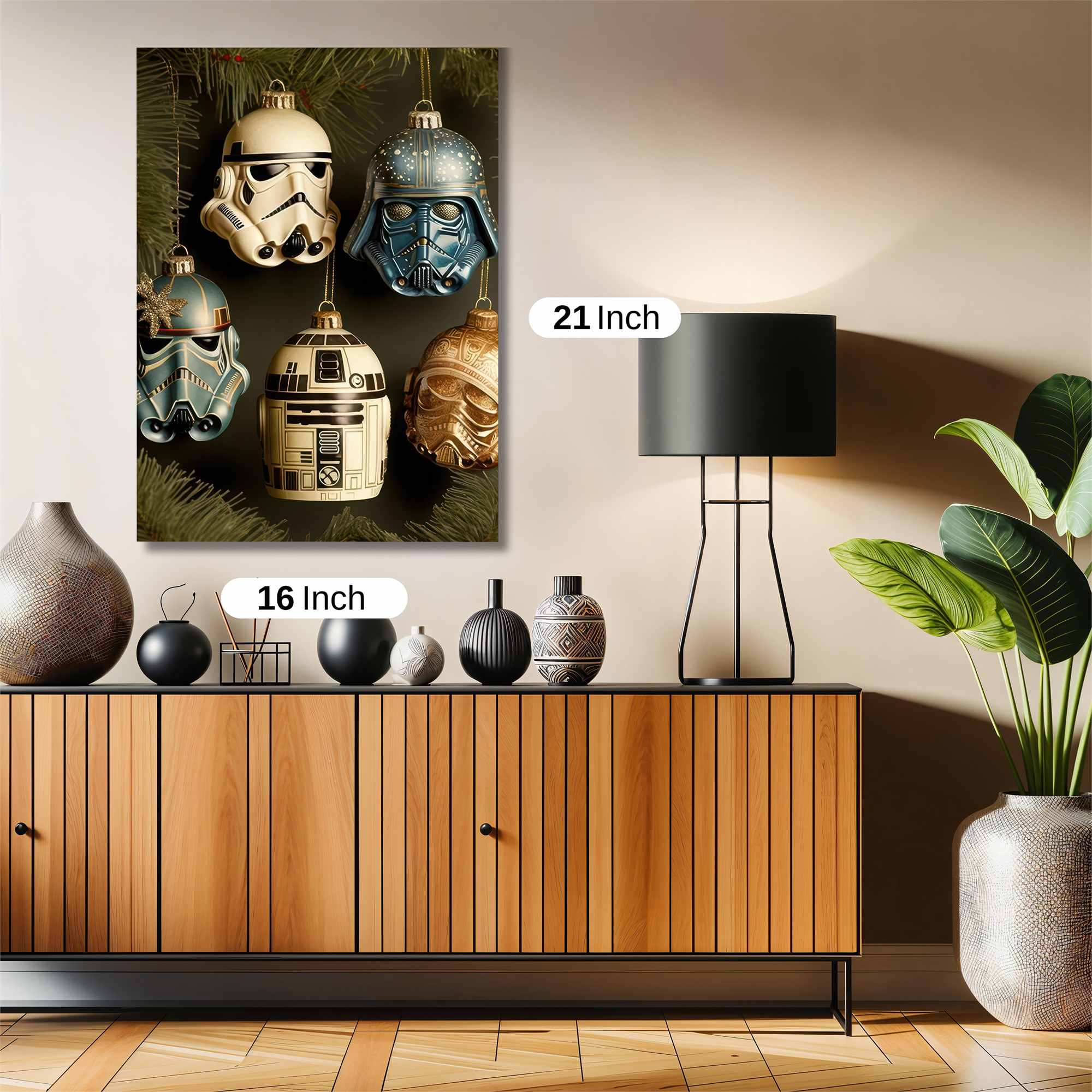 Star Wars Festive Safe Wall Magnetic / M