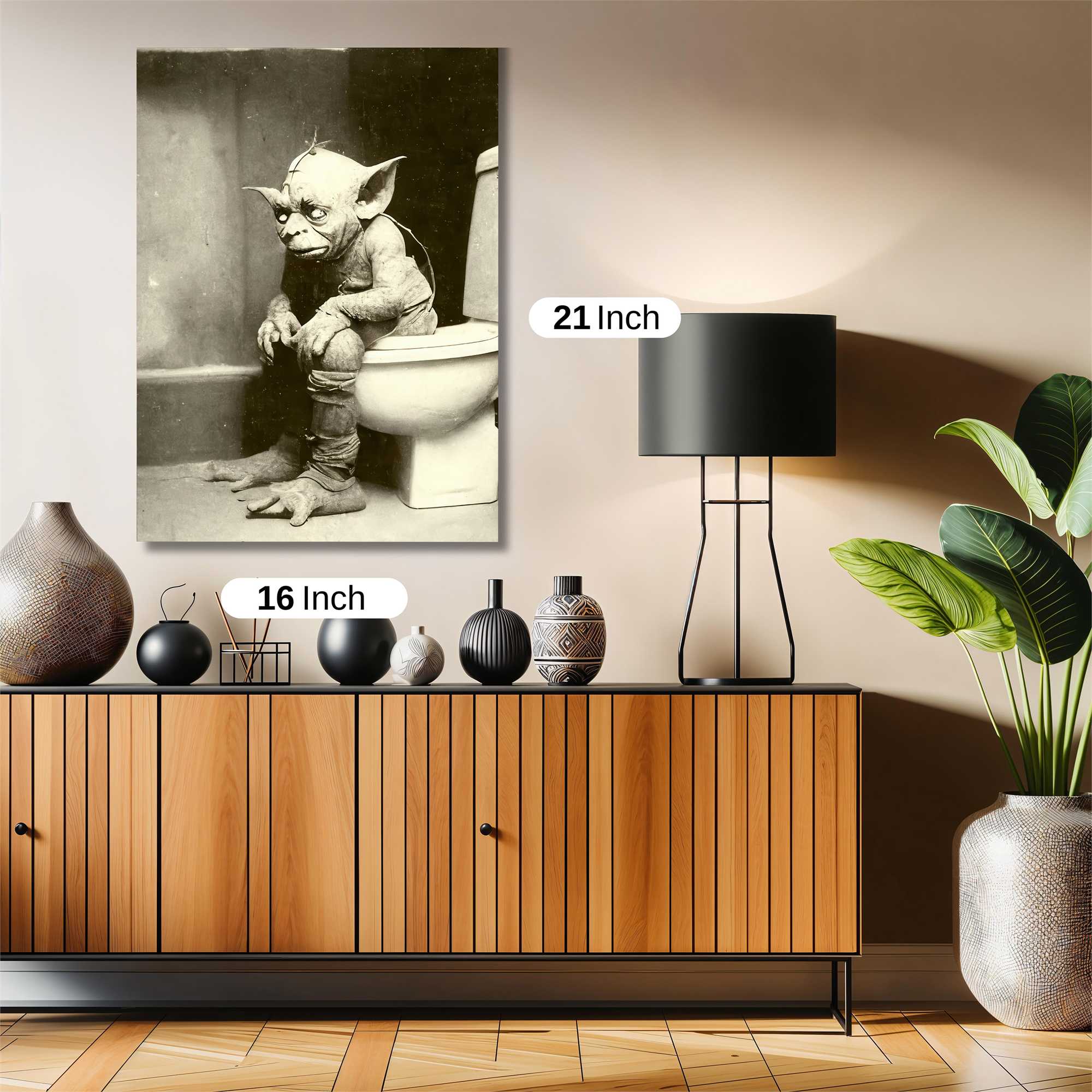Yoda Pensive Safe Wall Magnetic / M