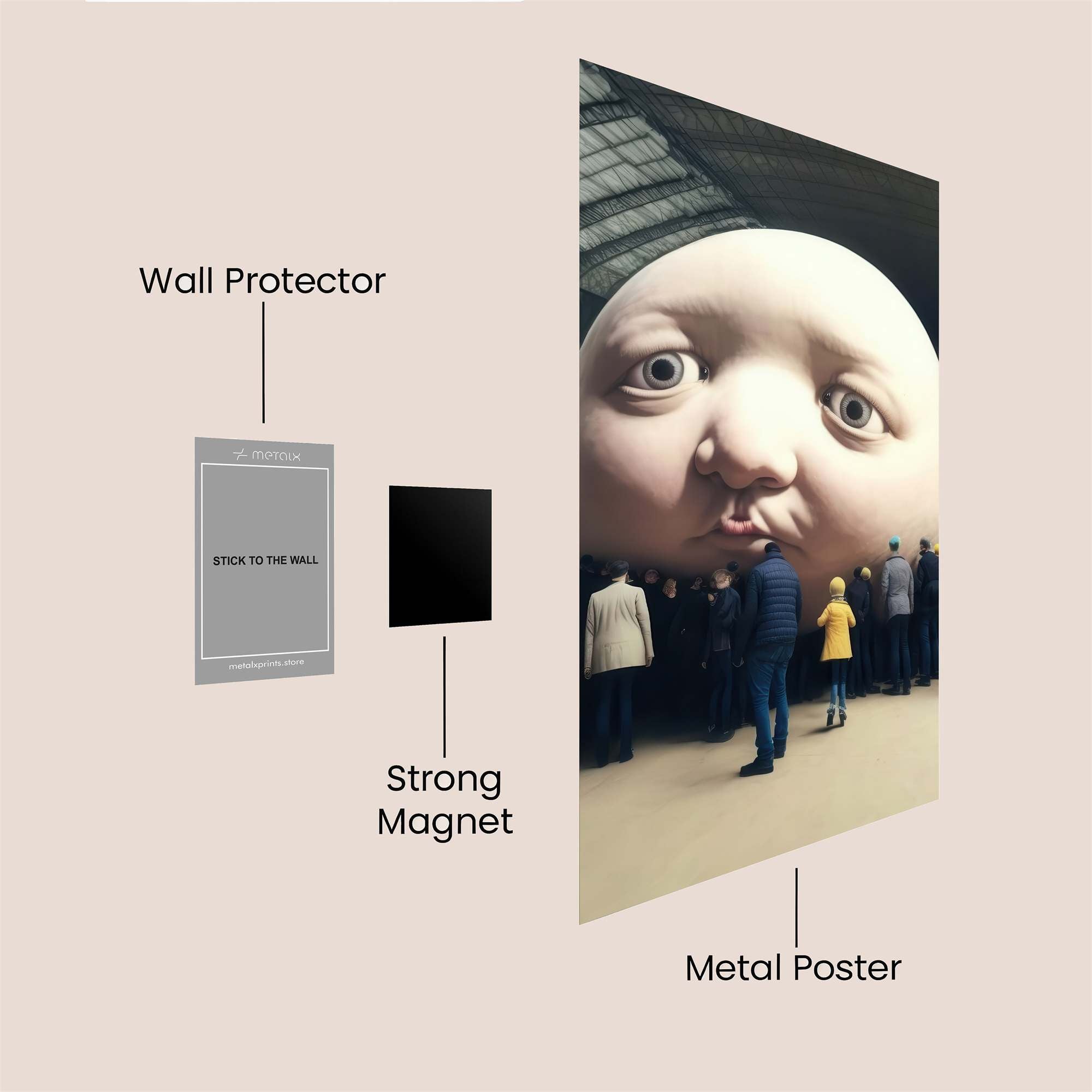 Baby Wonder Safe Wall Magnetic / M