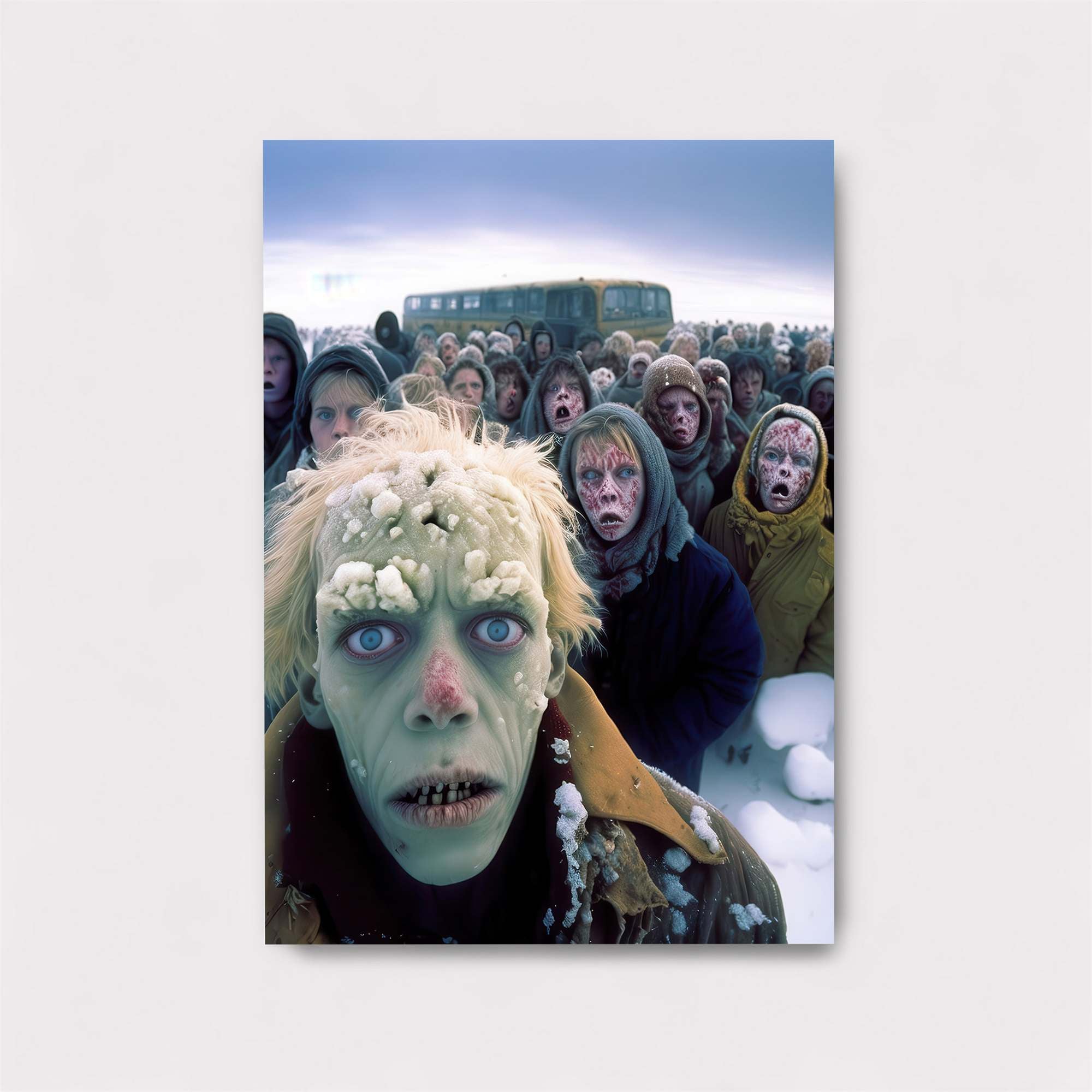 Zombie Desperation Safe Wall Magnetic / M