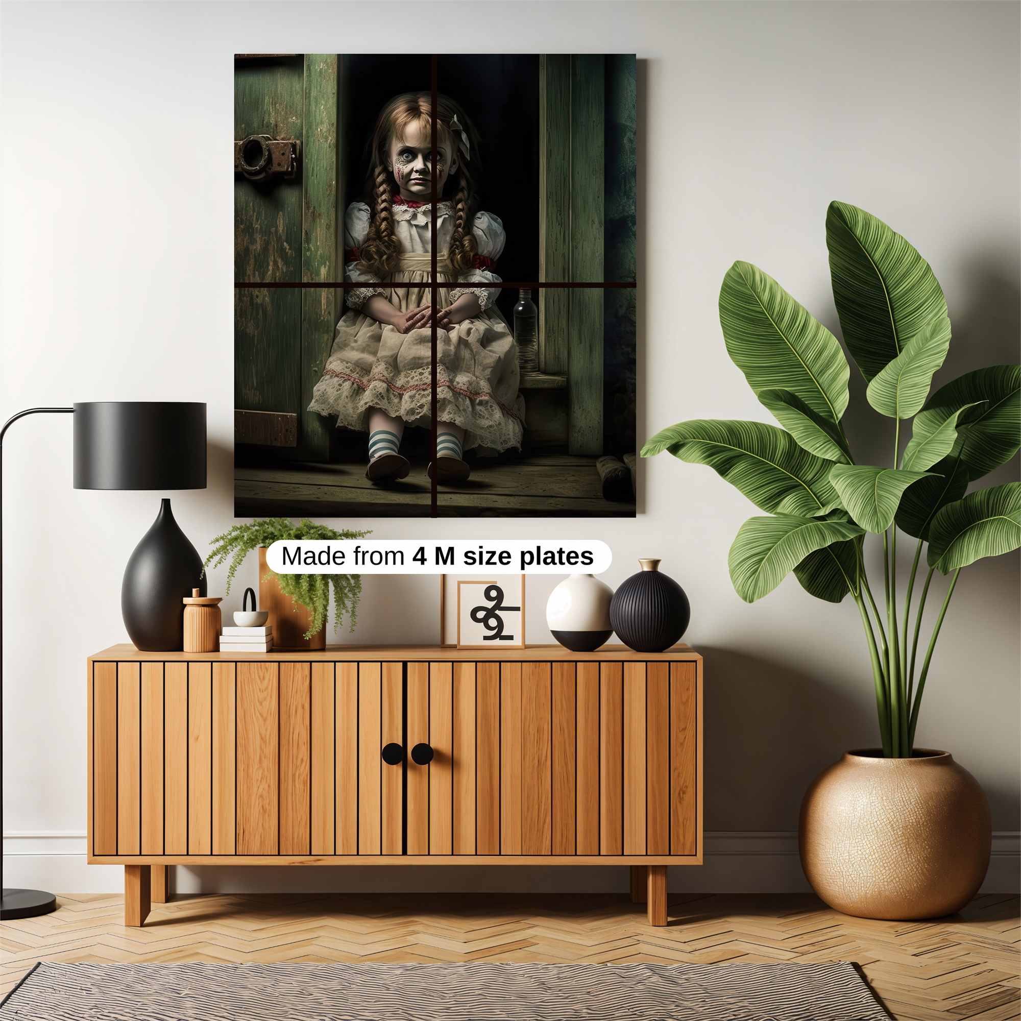 Creepy Annabelle Safe Wall Magnetic / M