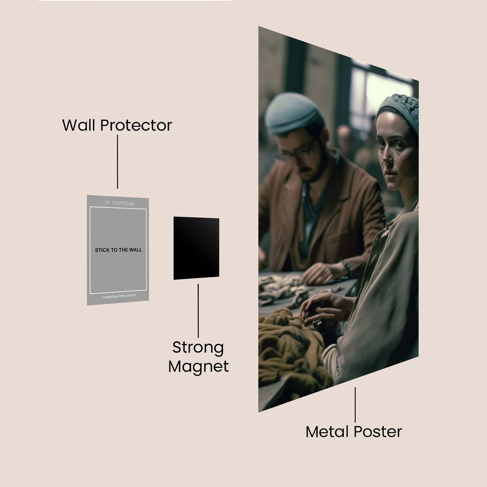 Factory Fatigue Safe Wall Magnetic / M