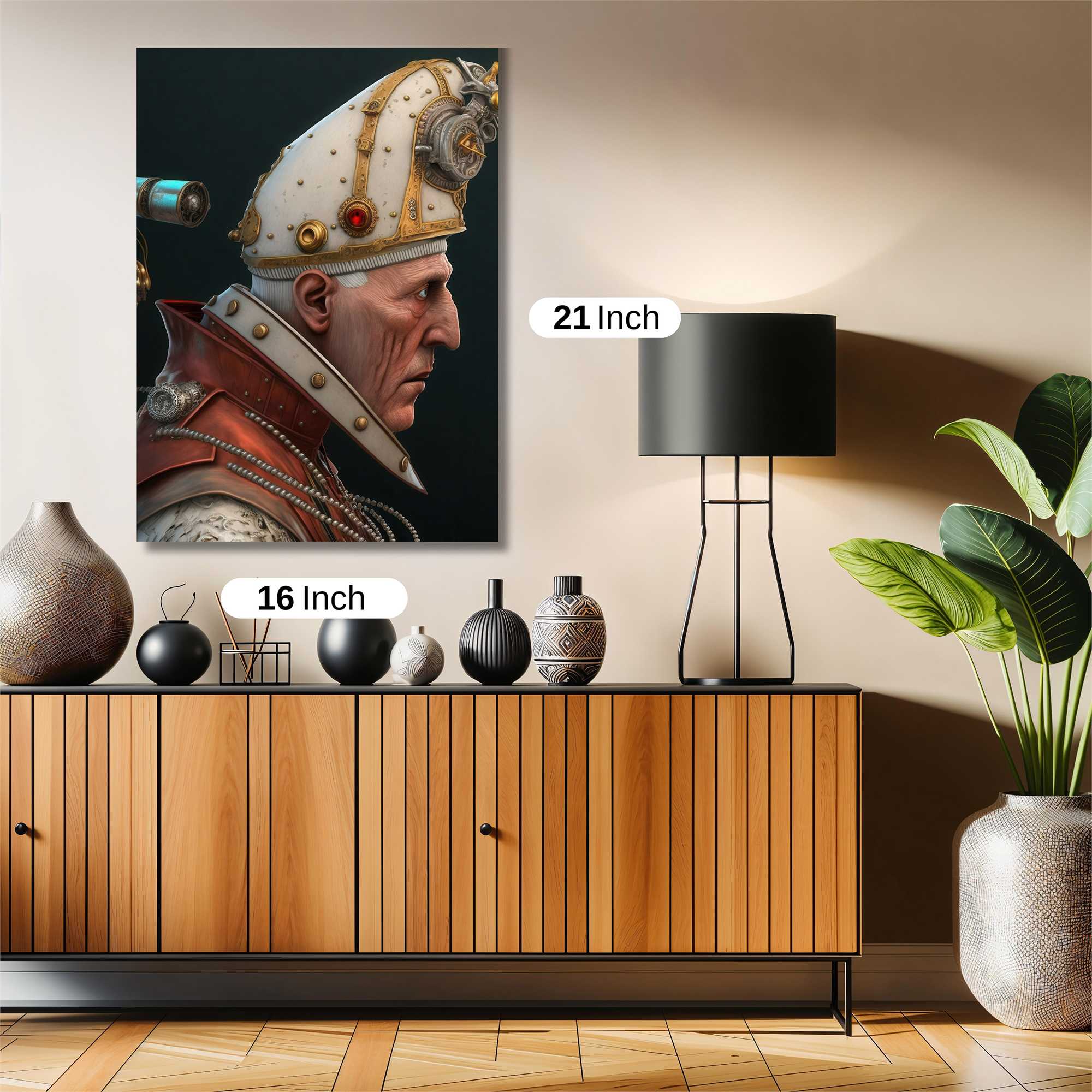 Pope Steampunk Safe Wall Magnetic / M
