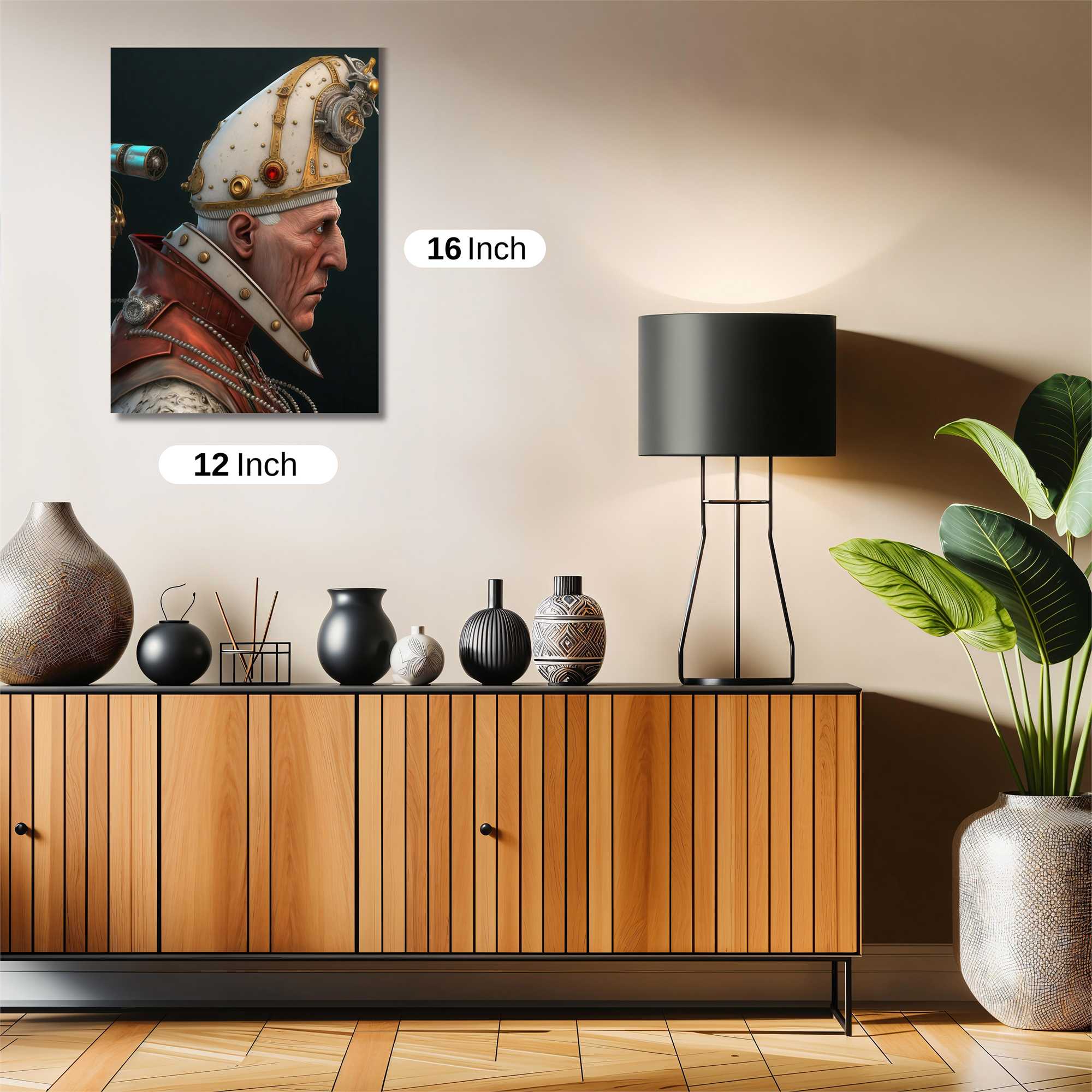Pope Steampunk Safe Wall Magnetic / M