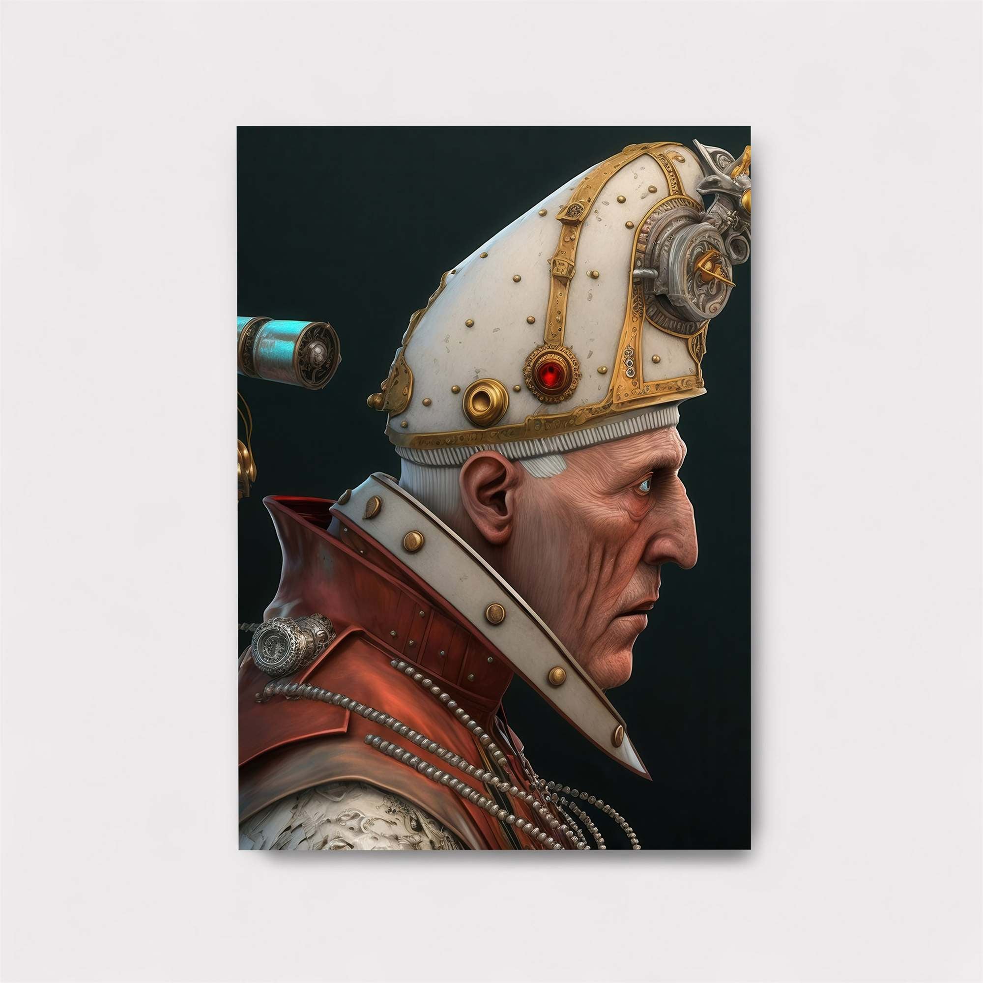 Pope Steampunk Safe Wall Magnetic / M