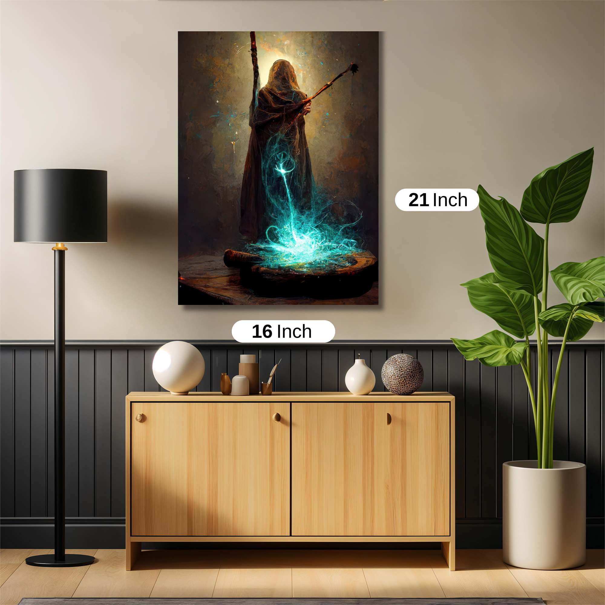 Sorcerer Enchanting Safe Wall Magnetic / M