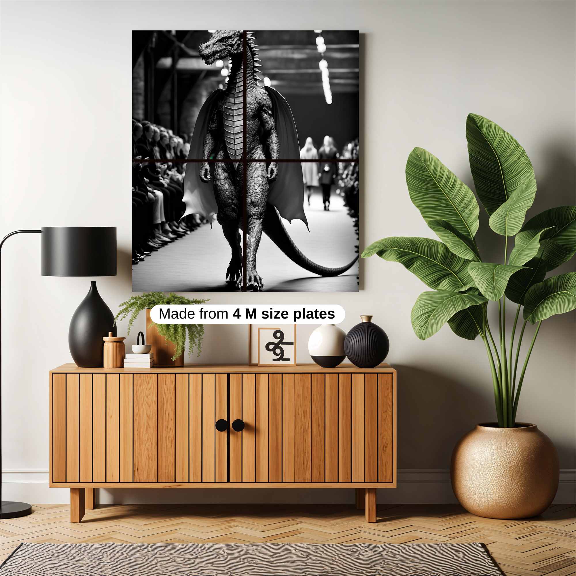 Dragon Elegance Safe Wall Magnetic / M