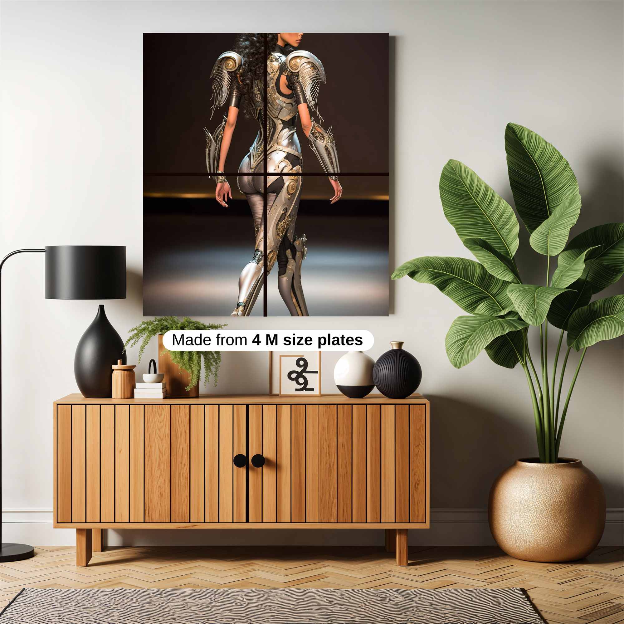 Cyber Enigma Safe Wall Magnetic / M