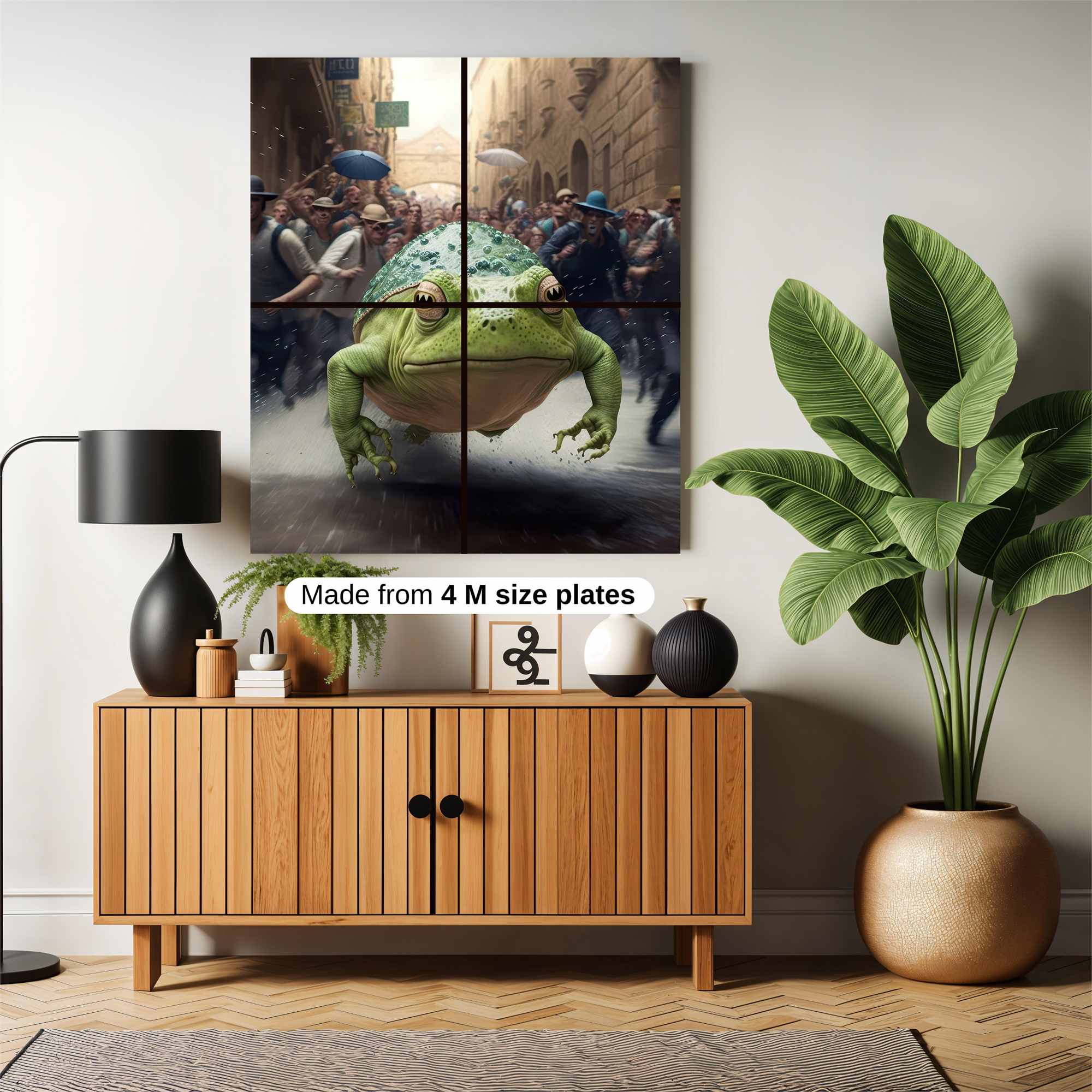 Frog Frenzy Safe Wall Magnetic / M