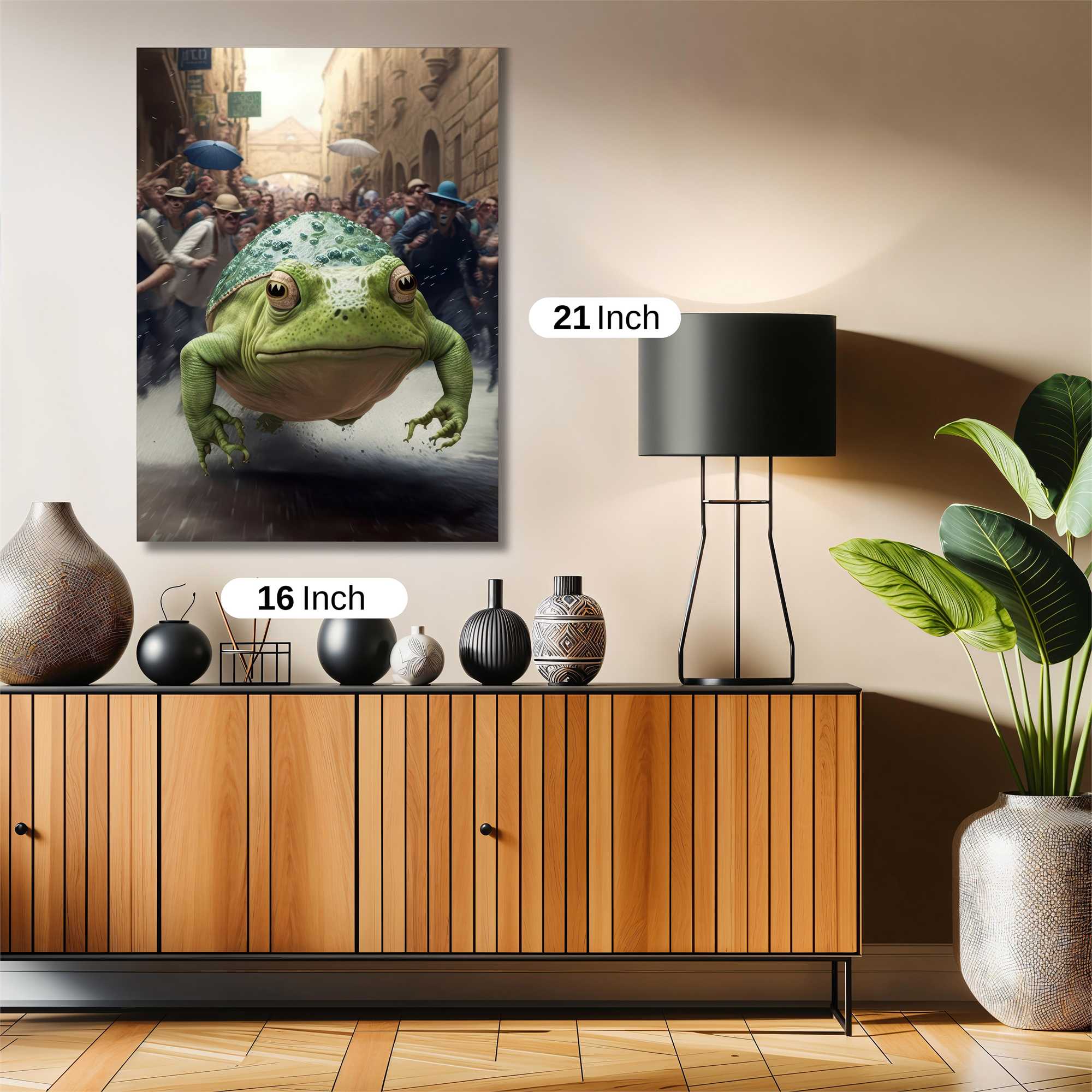 Frog Frenzy Safe Wall Magnetic / M