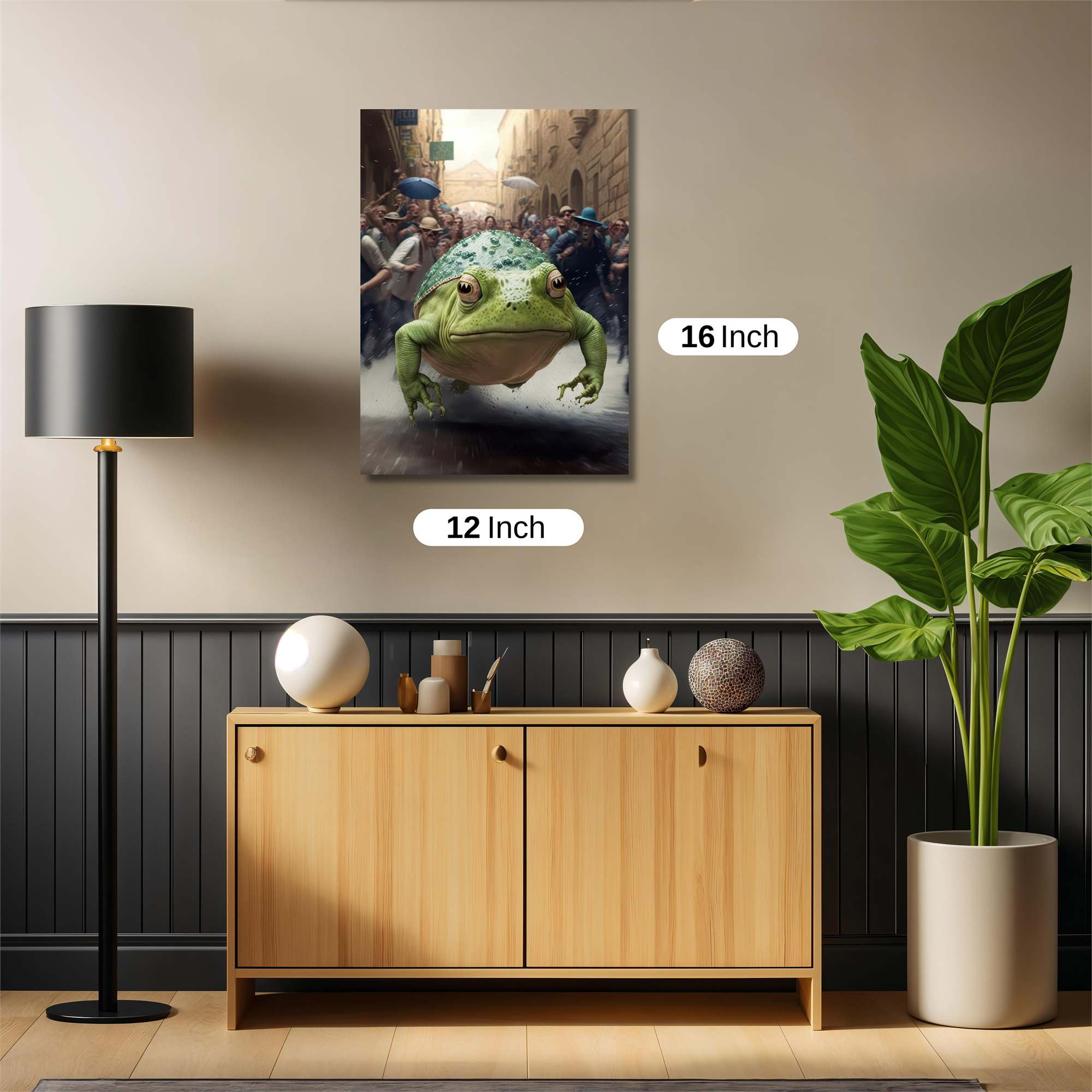 Frog Frenzy Safe Wall Magnetic / M