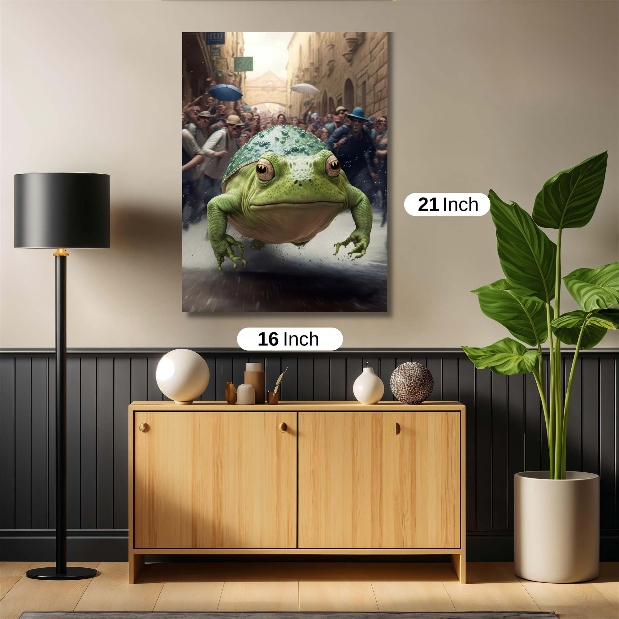 Frog Frenzy Safe Wall Magnetic / M