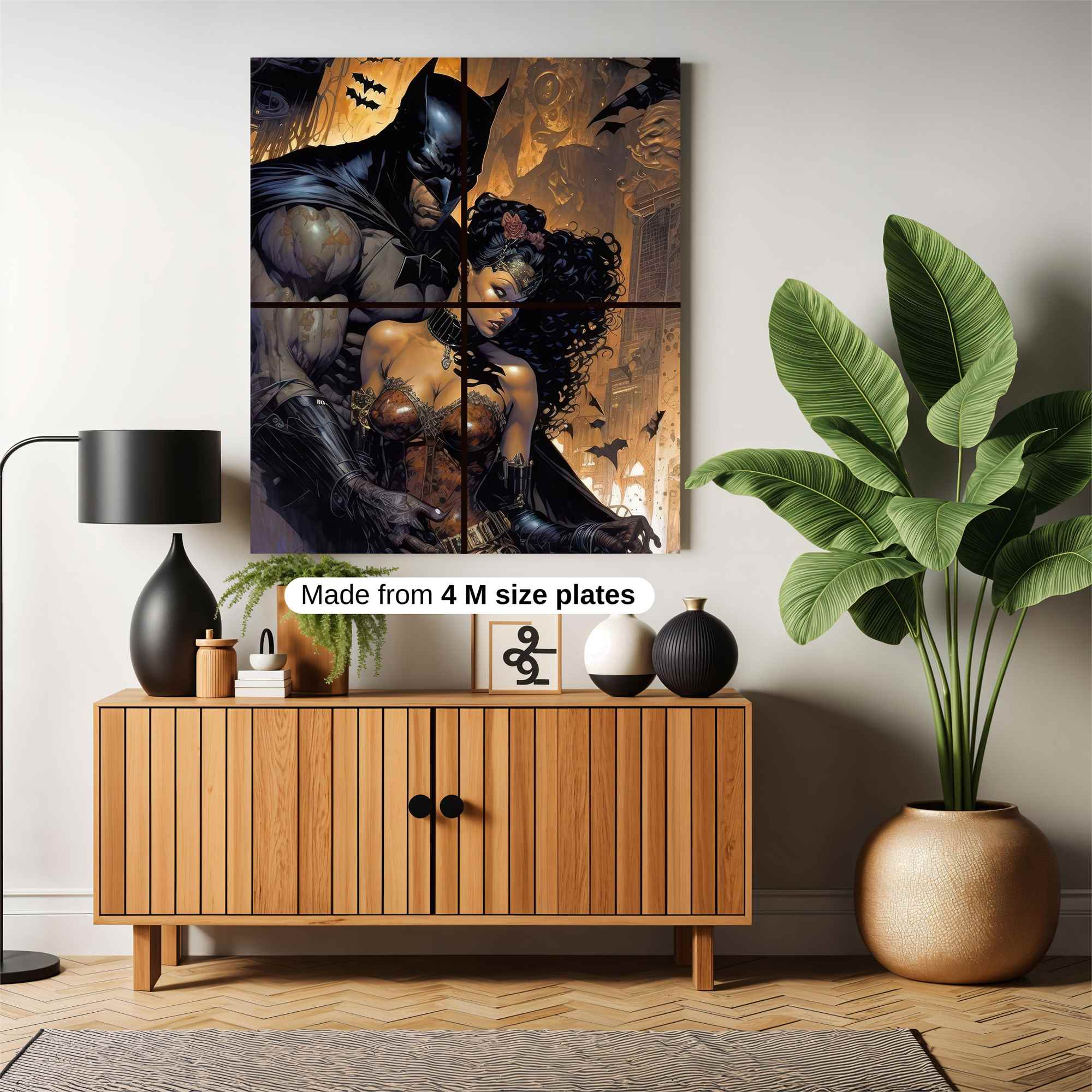 Batman Passionate Safe Wall Magnetic / M