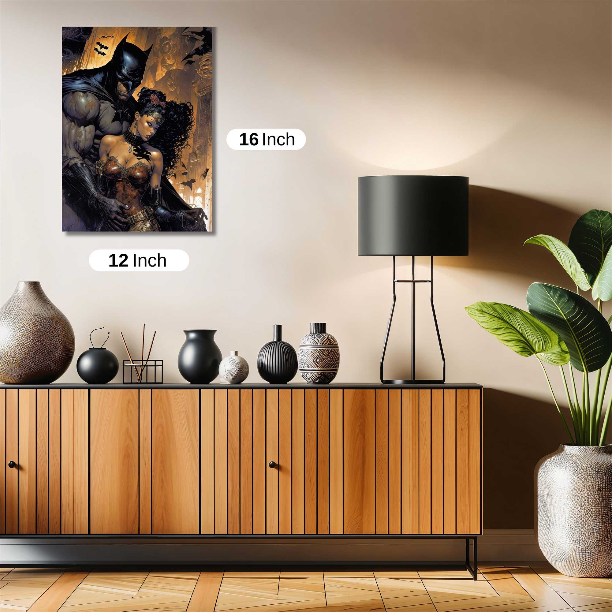 Batman Passionate Safe Wall Magnetic / M