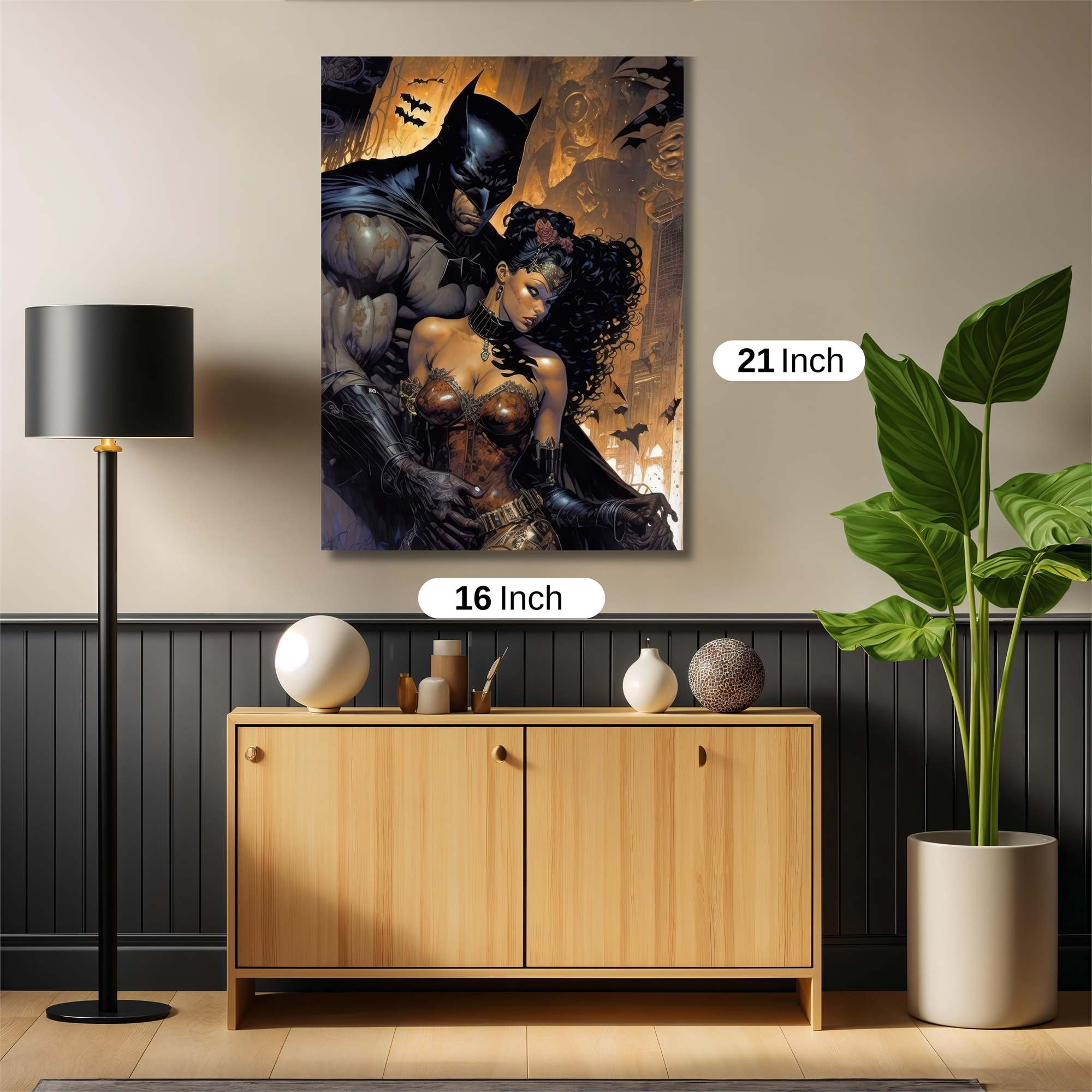 Batman Passionate Safe Wall Magnetic / M