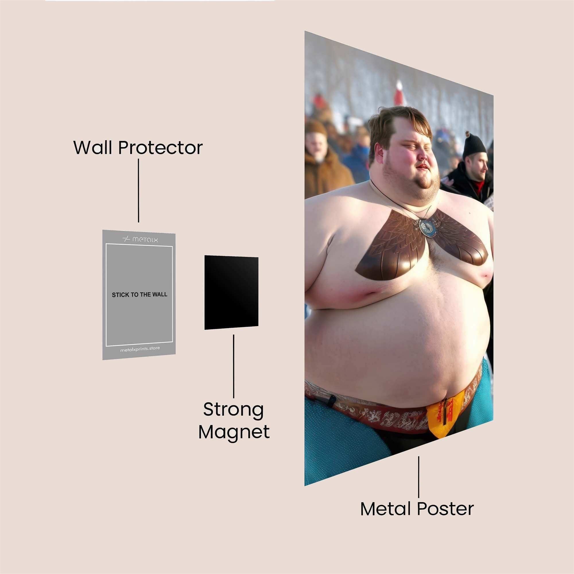 Chestplate Valor Safe Wall Magnetic / M