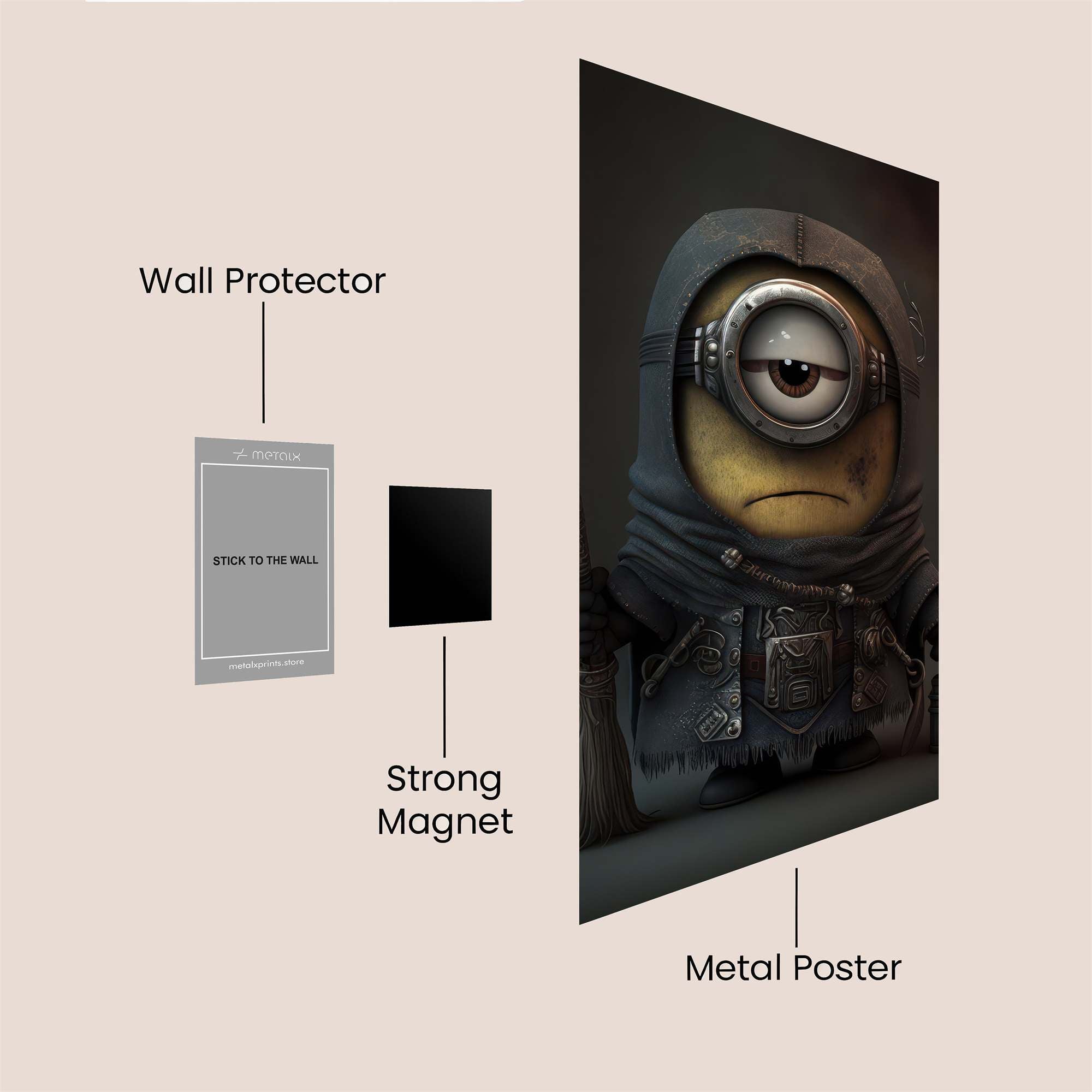 Minion Mystic Safe Wall Magnetic / M