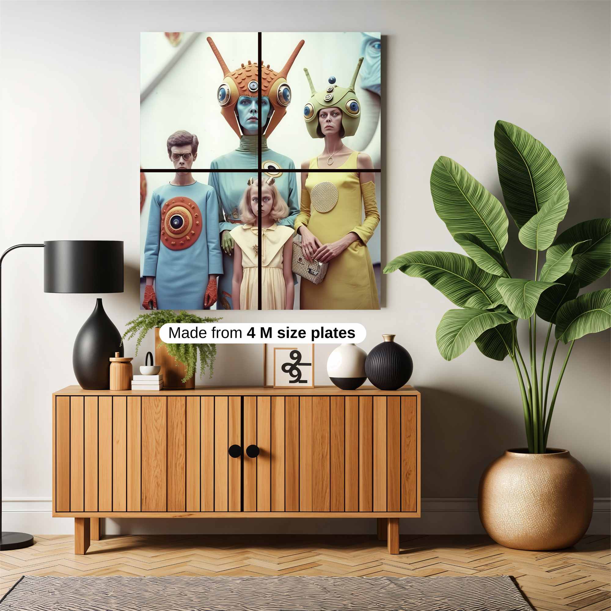 Alien Whimsy Safe Wall Magnetic / M