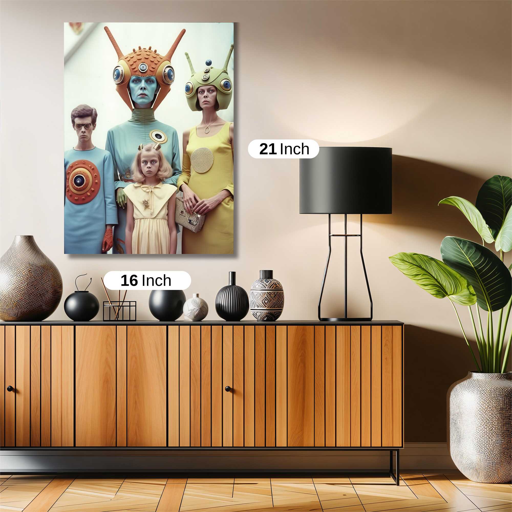 Alien Whimsy Safe Wall Magnetic / M