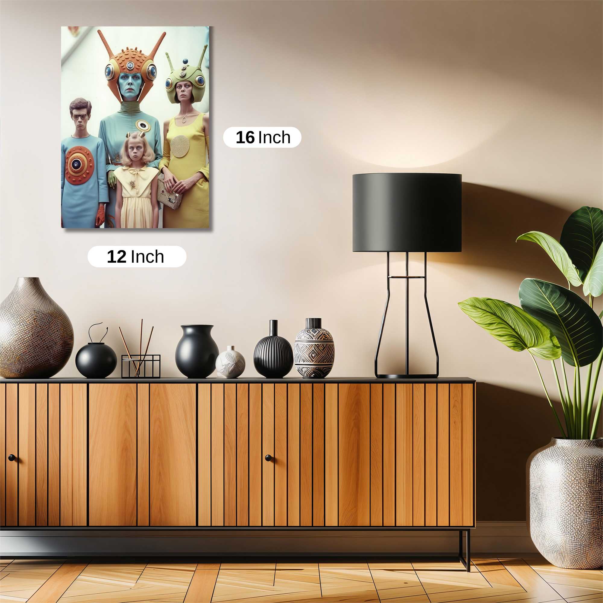 Alien Whimsy Safe Wall Magnetic / M
