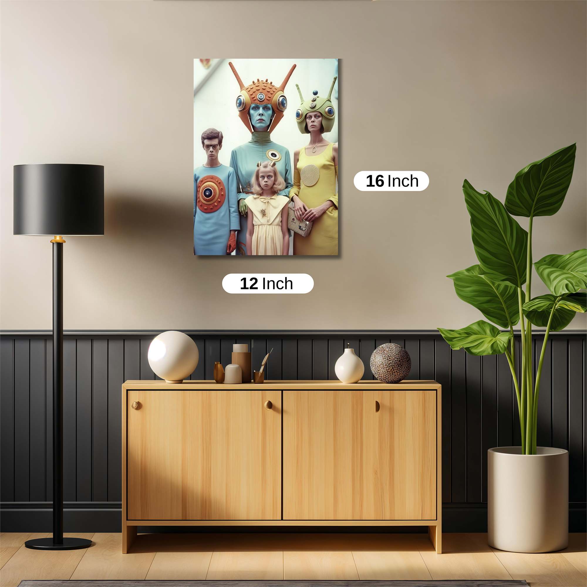 Alien Whimsy Safe Wall Magnetic / M