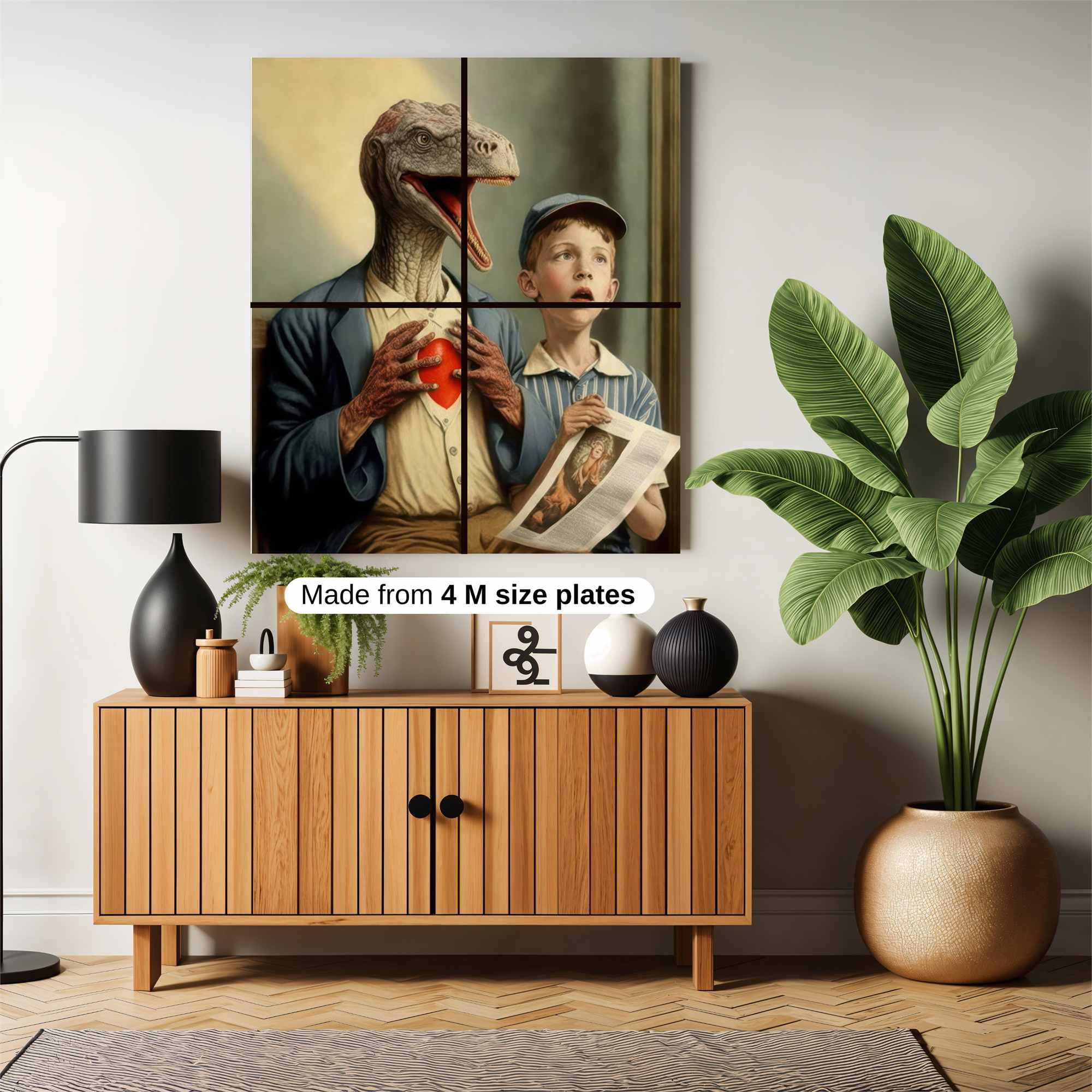 Dino Confession Safe Wall Magnetic / M