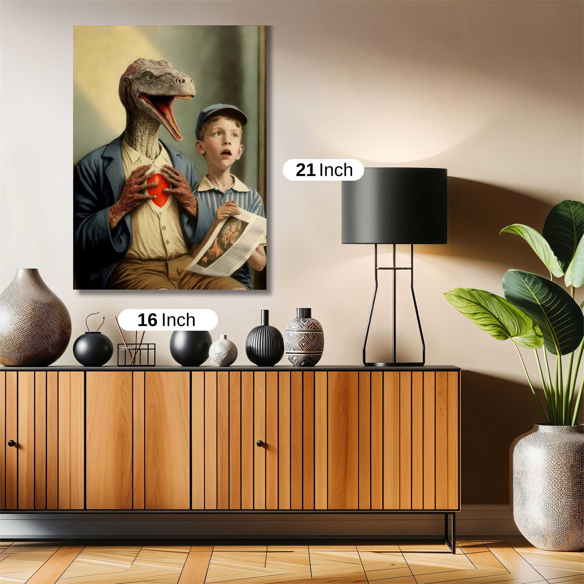 Dino Confession Safe Wall Magnetic / M