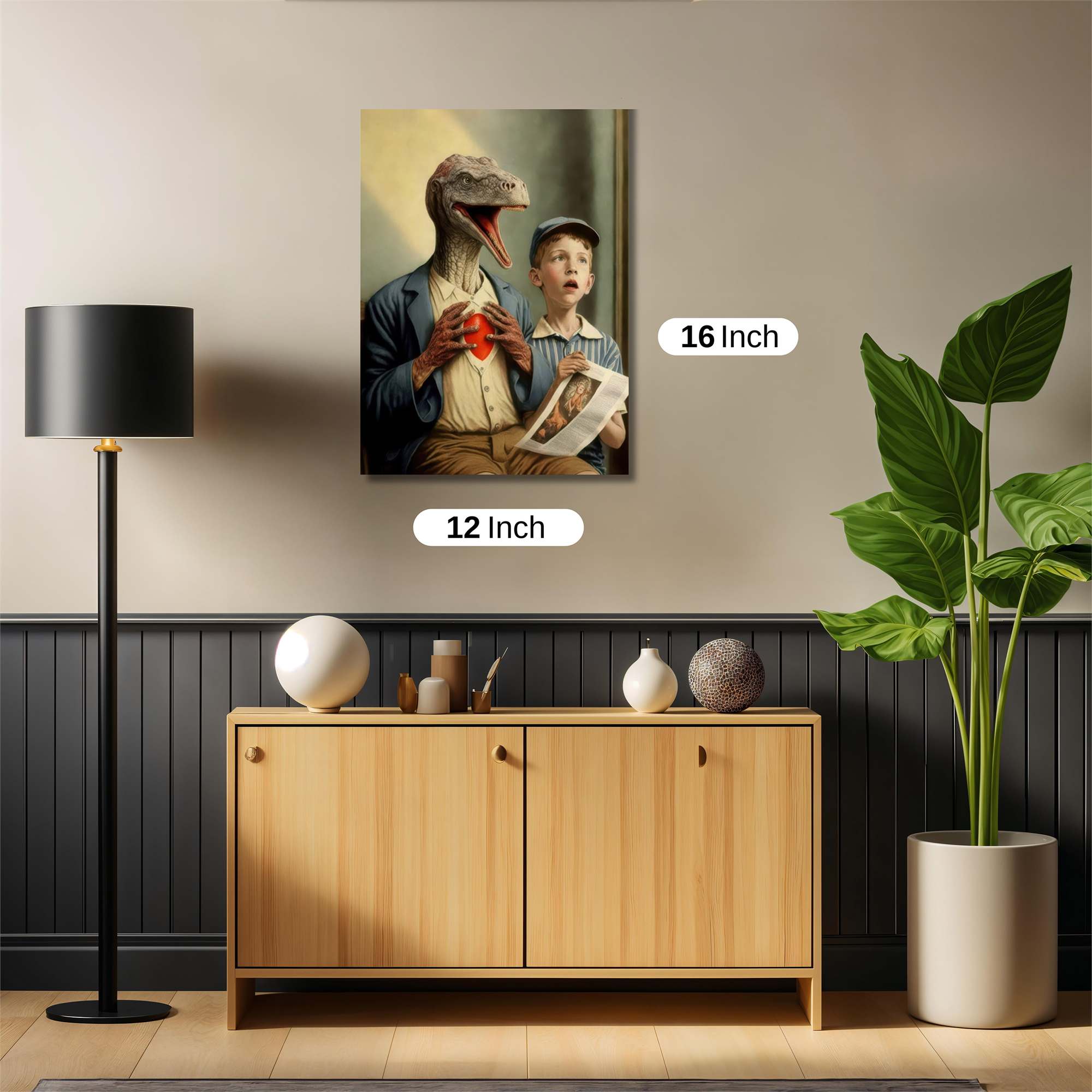 Dino Confession Safe Wall Magnetic / M