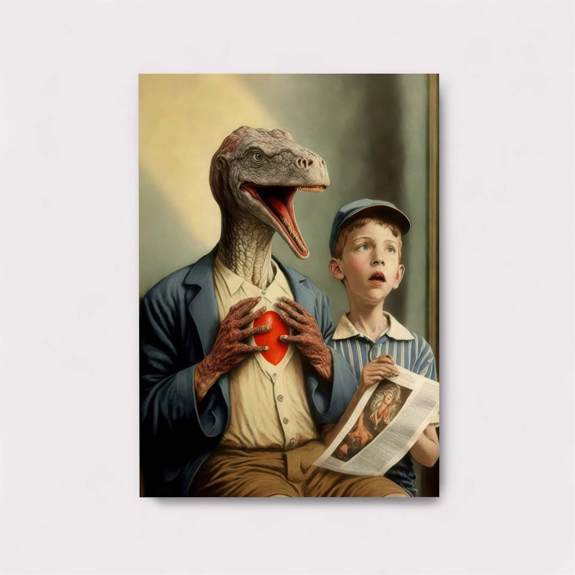 Dino Confession Safe Wall Magnetic / M