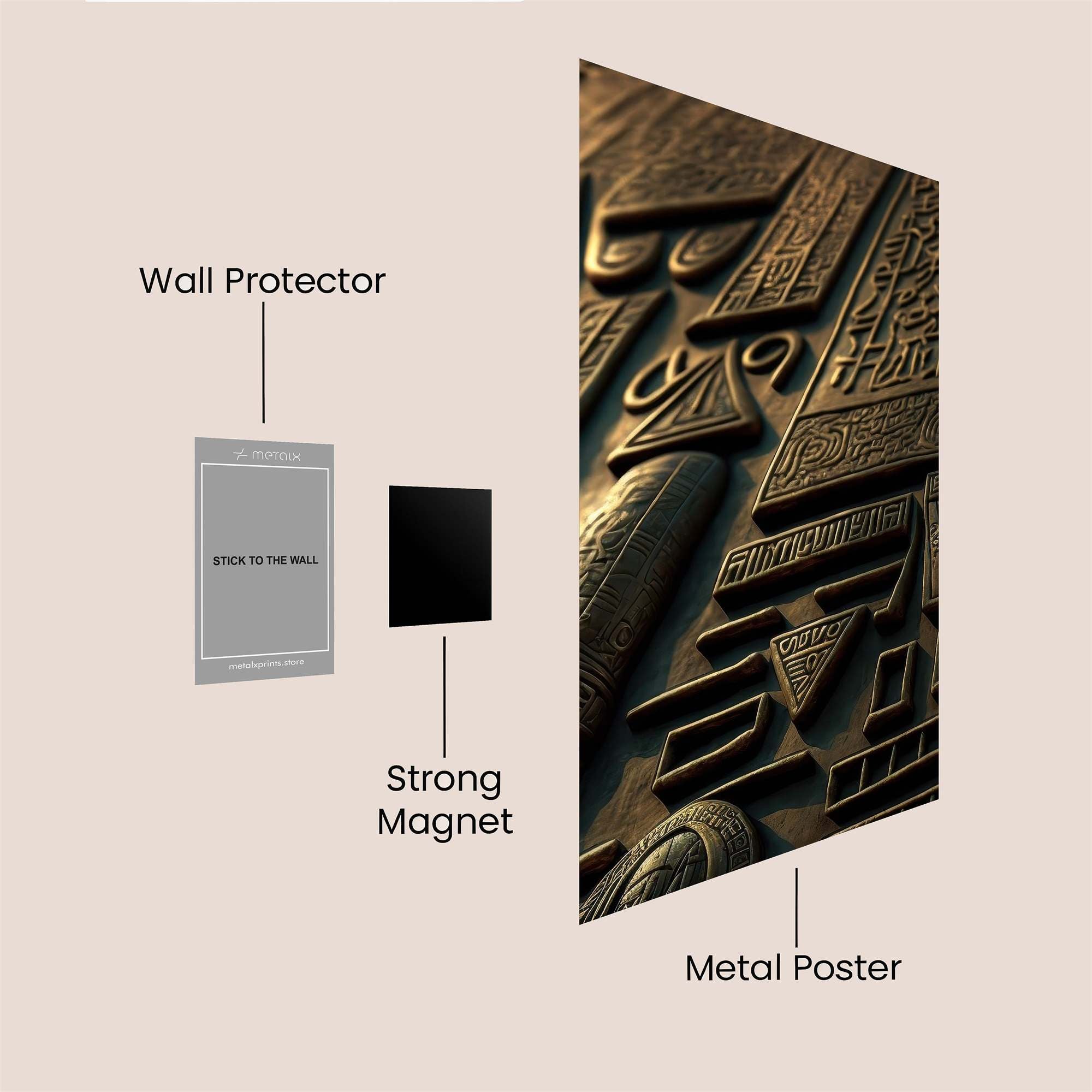 Alien Elegance Safe Wall Magnetic / M