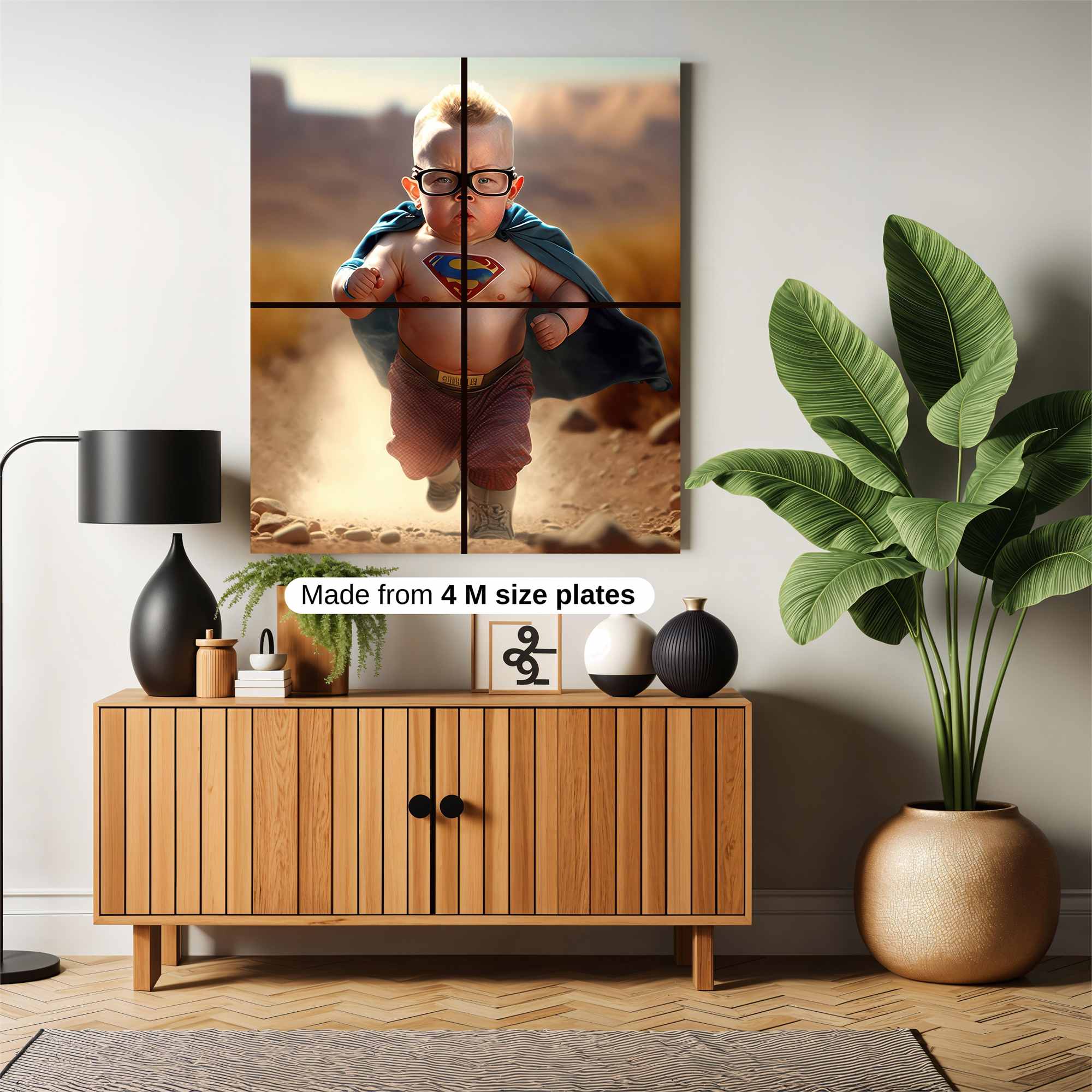 Superhero Sprint Safe Wall Magnetic / M