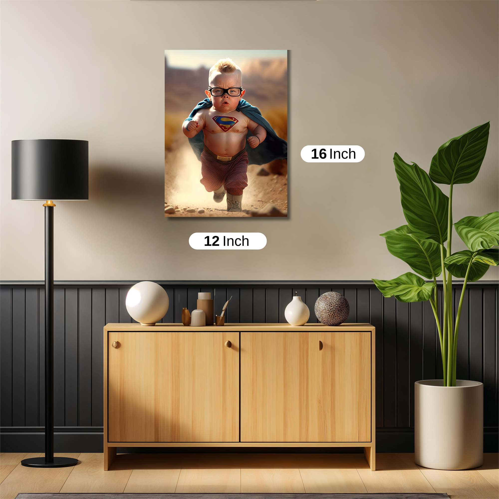 Superhero Sprint Safe Wall Magnetic / M