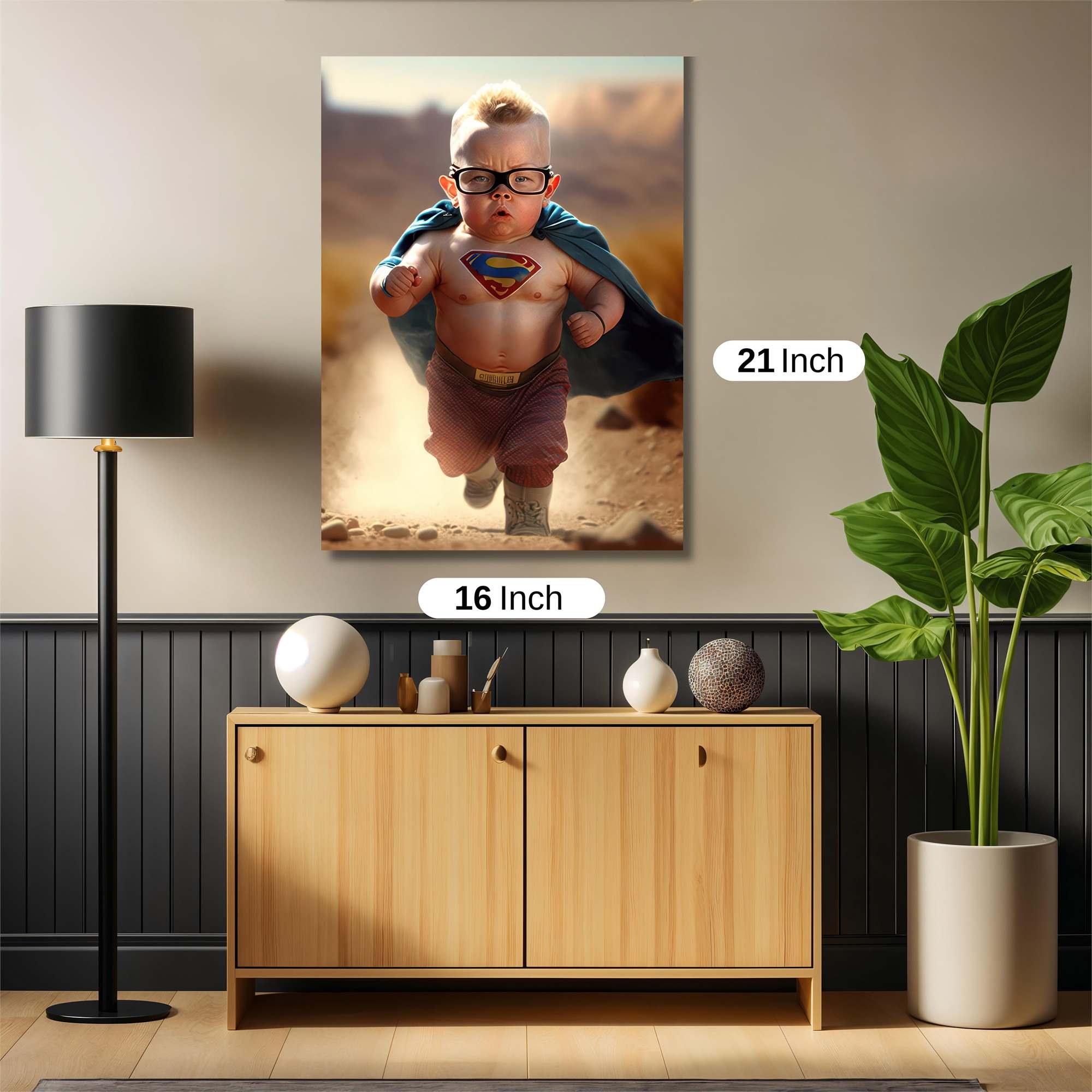 Superhero Sprint Safe Wall Magnetic / M
