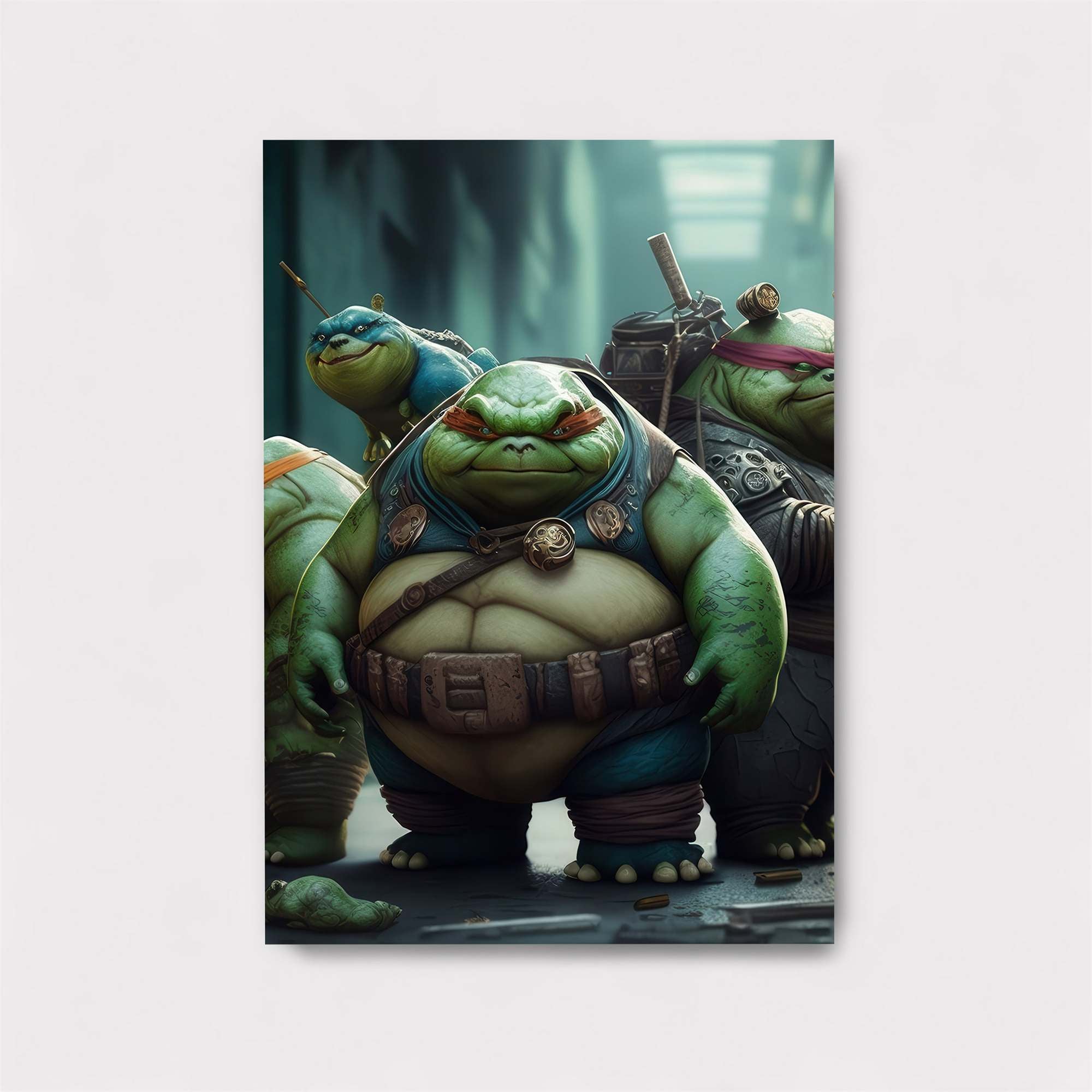 Turtles Chubby Safe Wall Magnetic / M