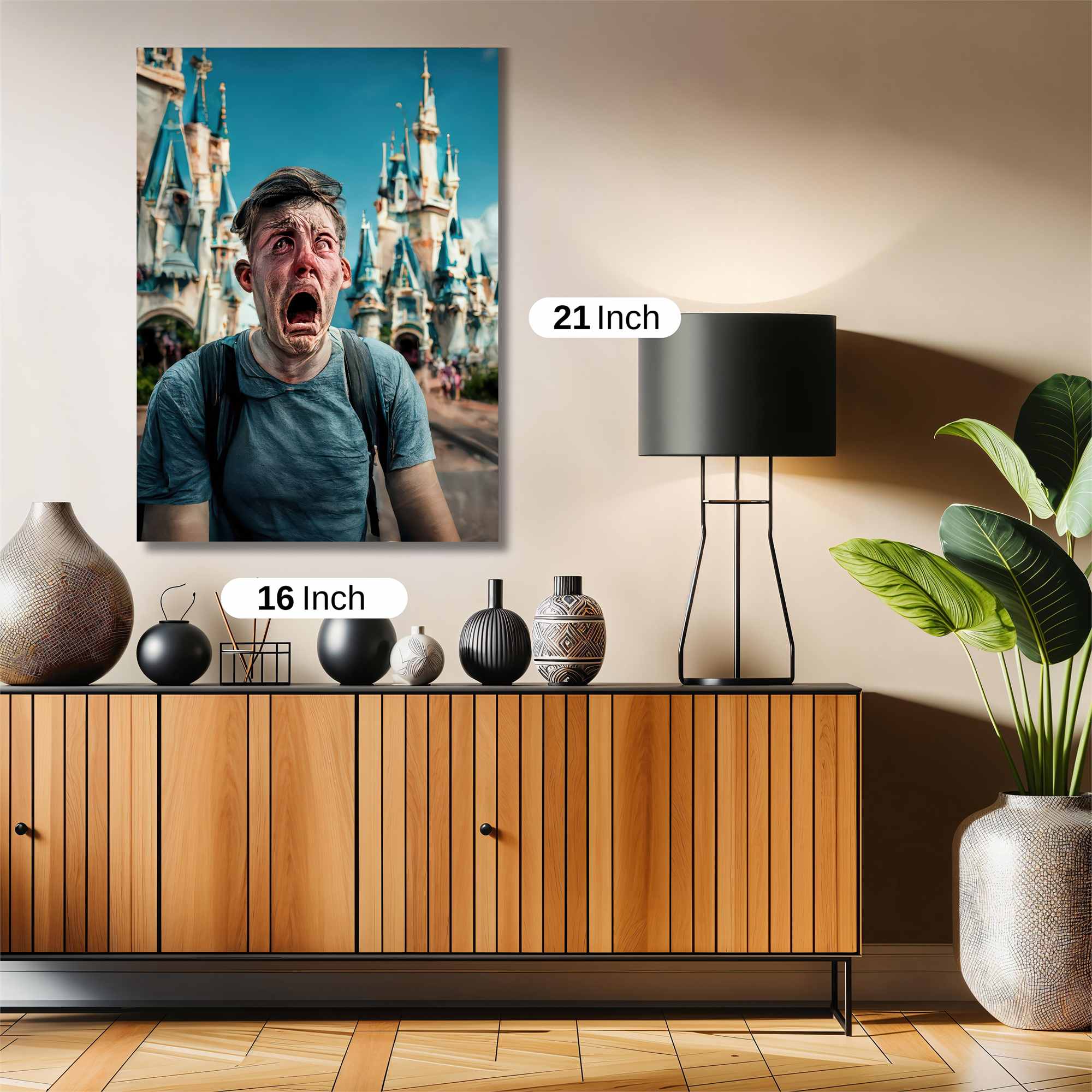 Cinderella Distraught Safe Wall Magnetic / M