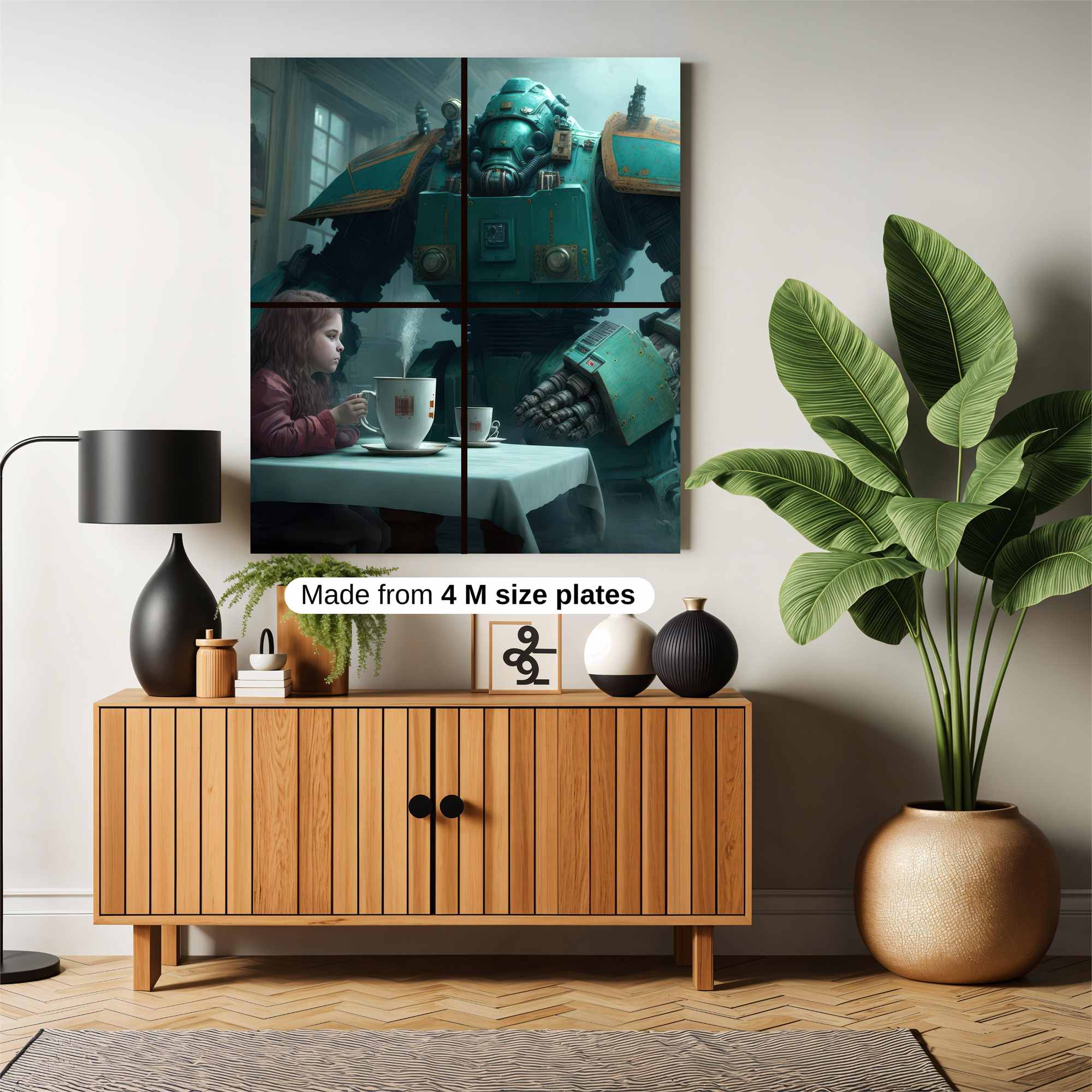 Robot Serenity Safe Wall Magnetic / M