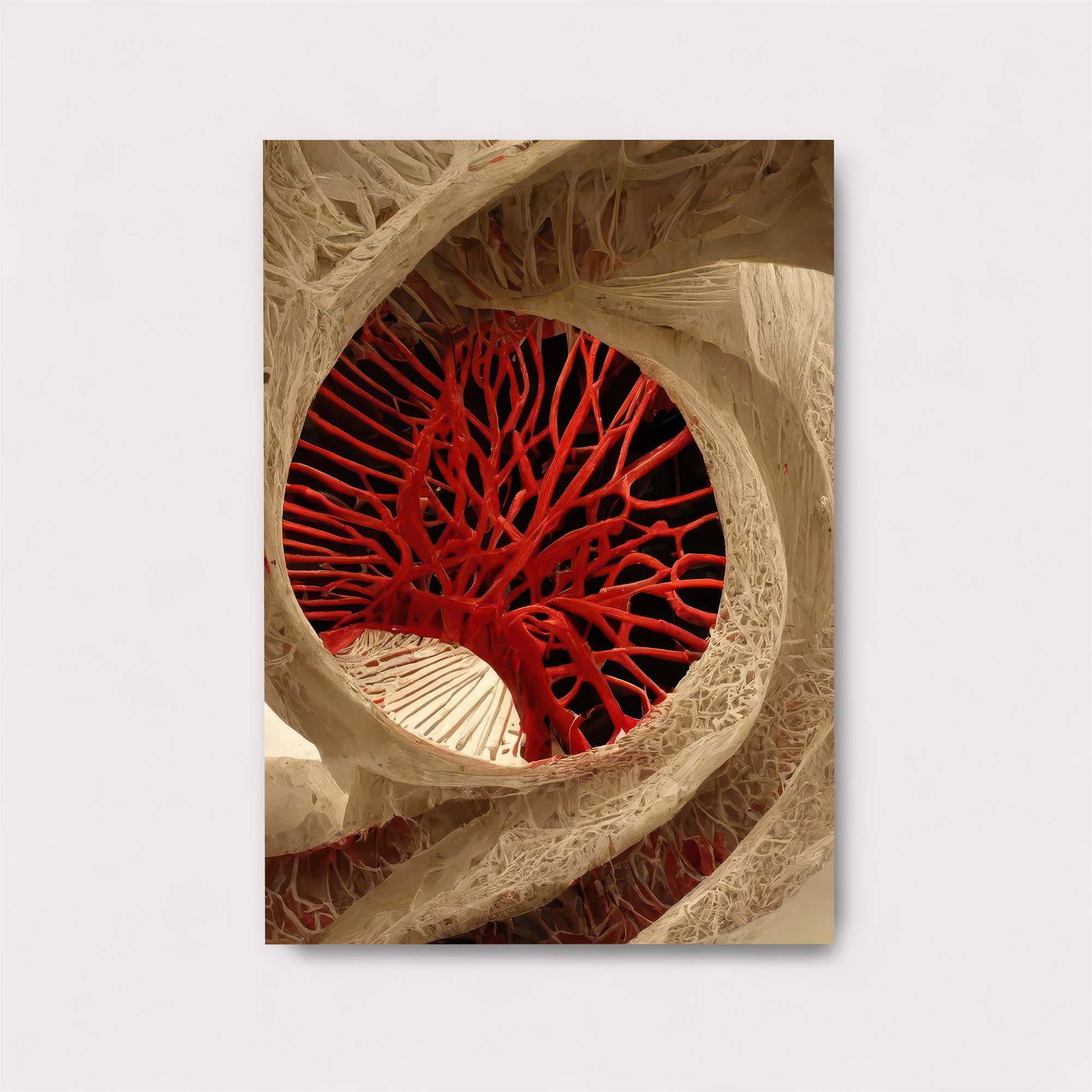 Bone Intricacy Safe Wall Magnetic / M