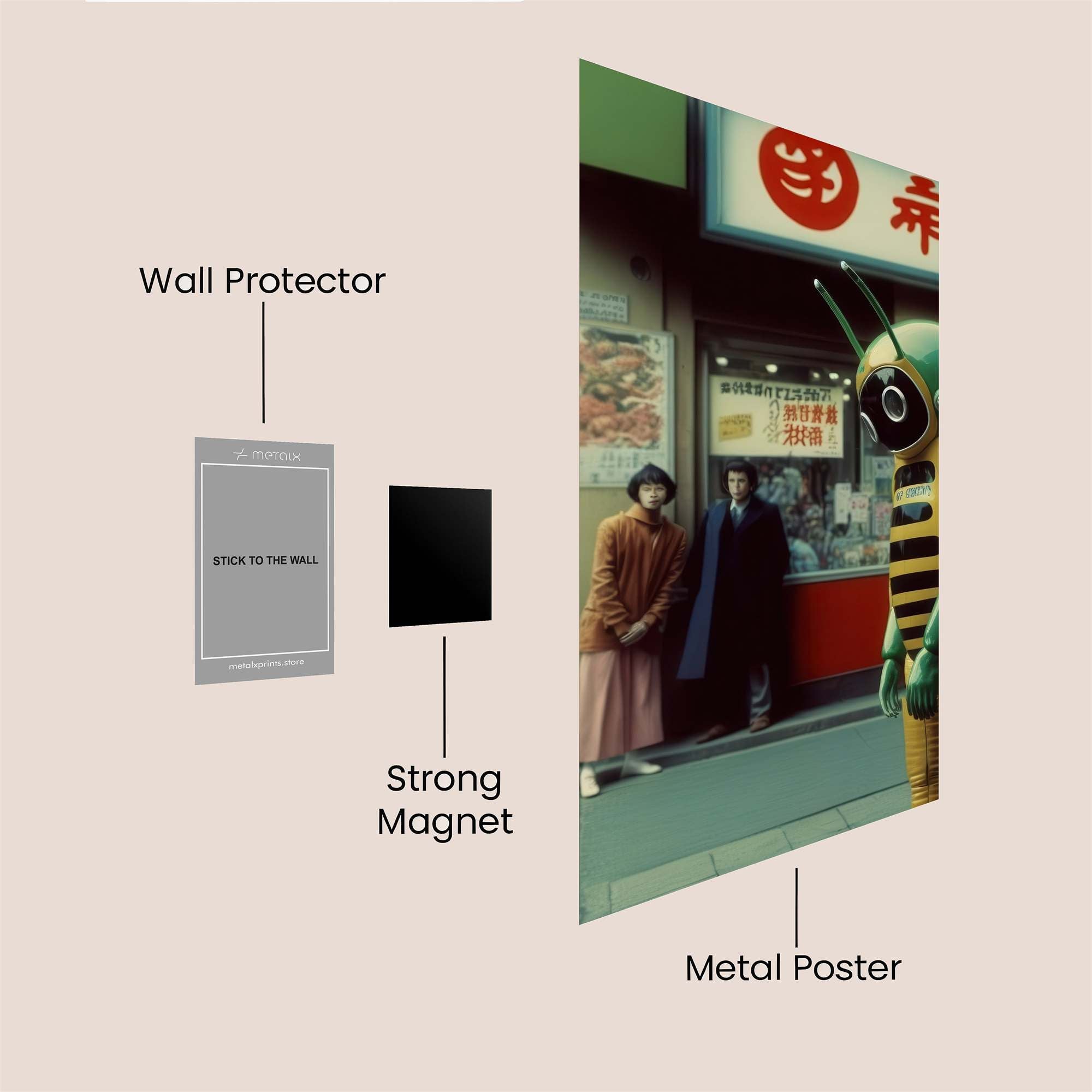 Kabuto Curious Safe Wall Magnetic / M