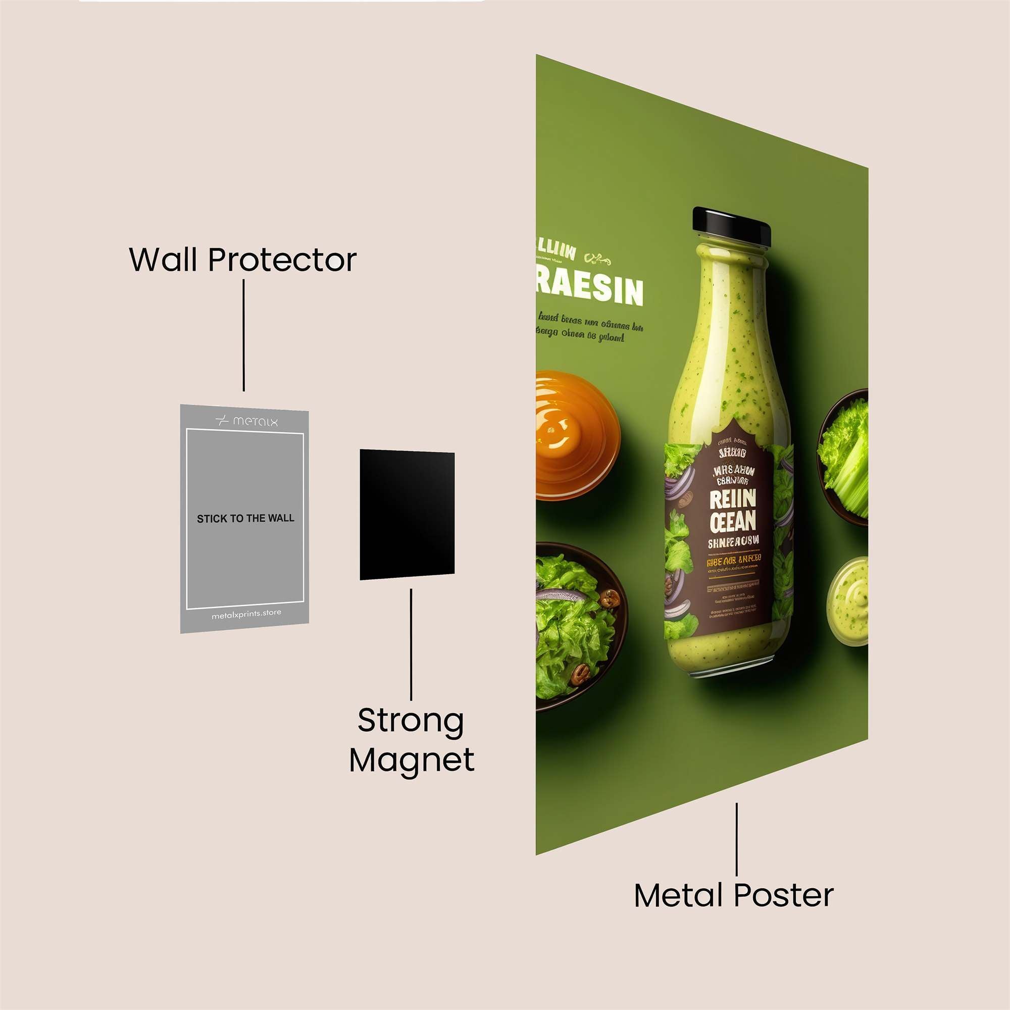 Dressing Delight Safe Wall Magnetic / M