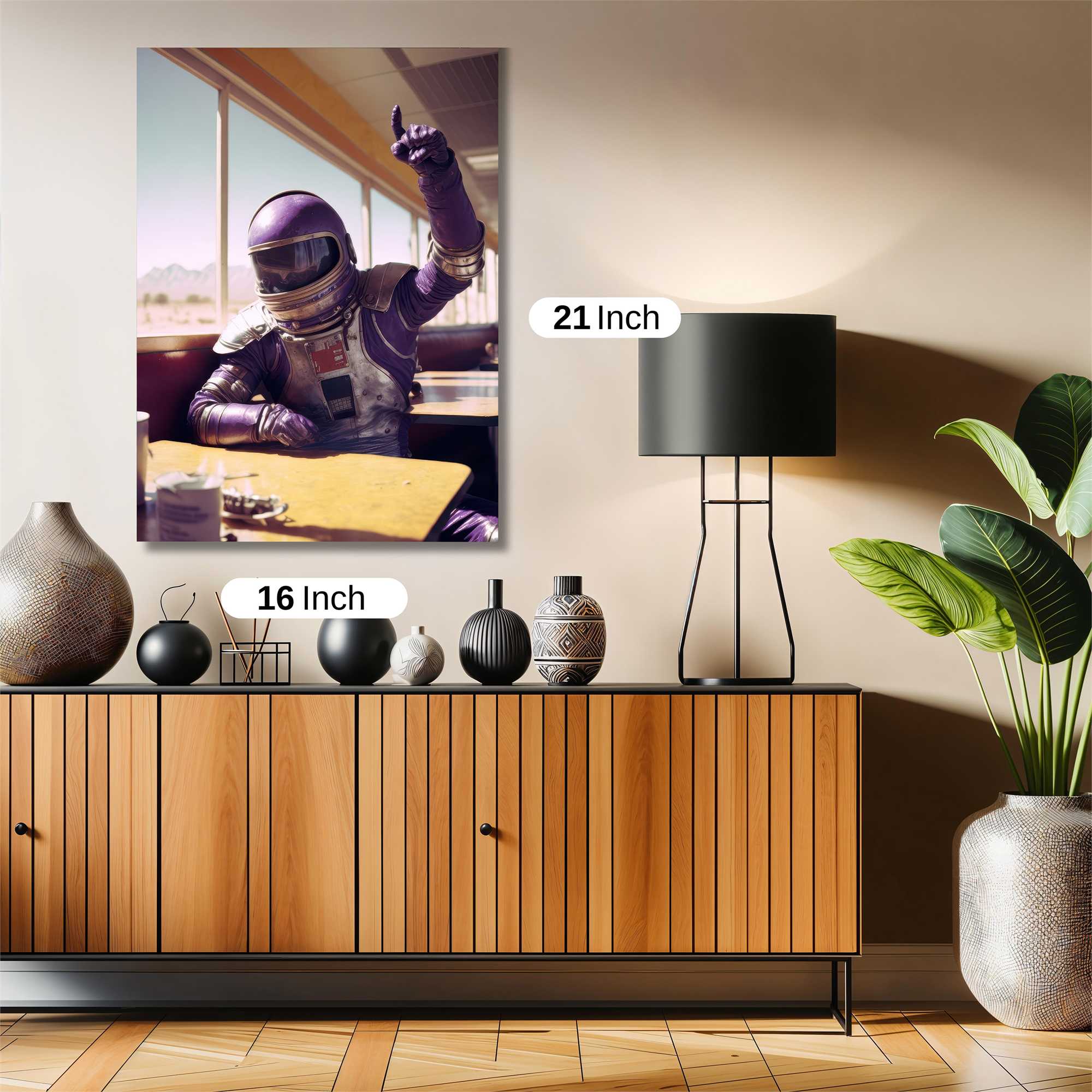 Astronaut Whimsical Safe Wall Magnetic / M