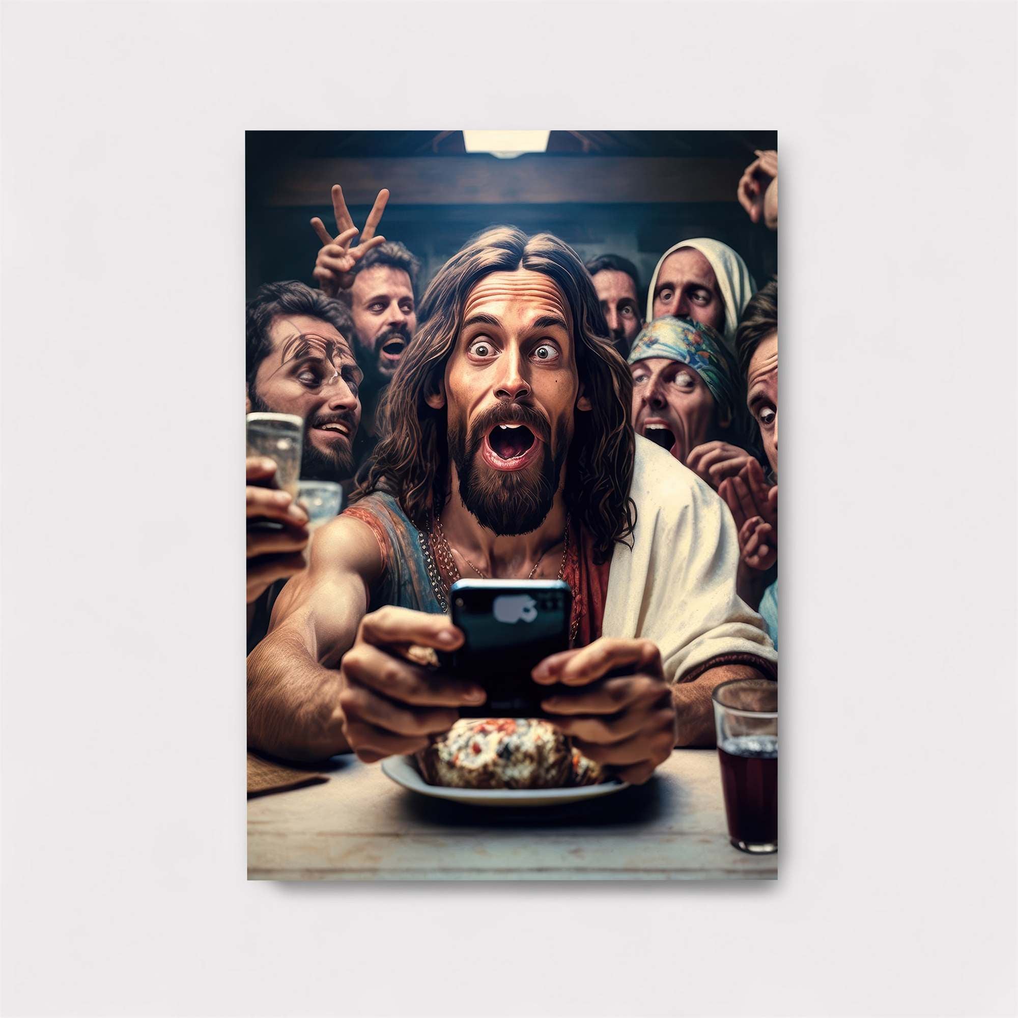 Jesus Ecstatic Safe Wall Magnetic / M