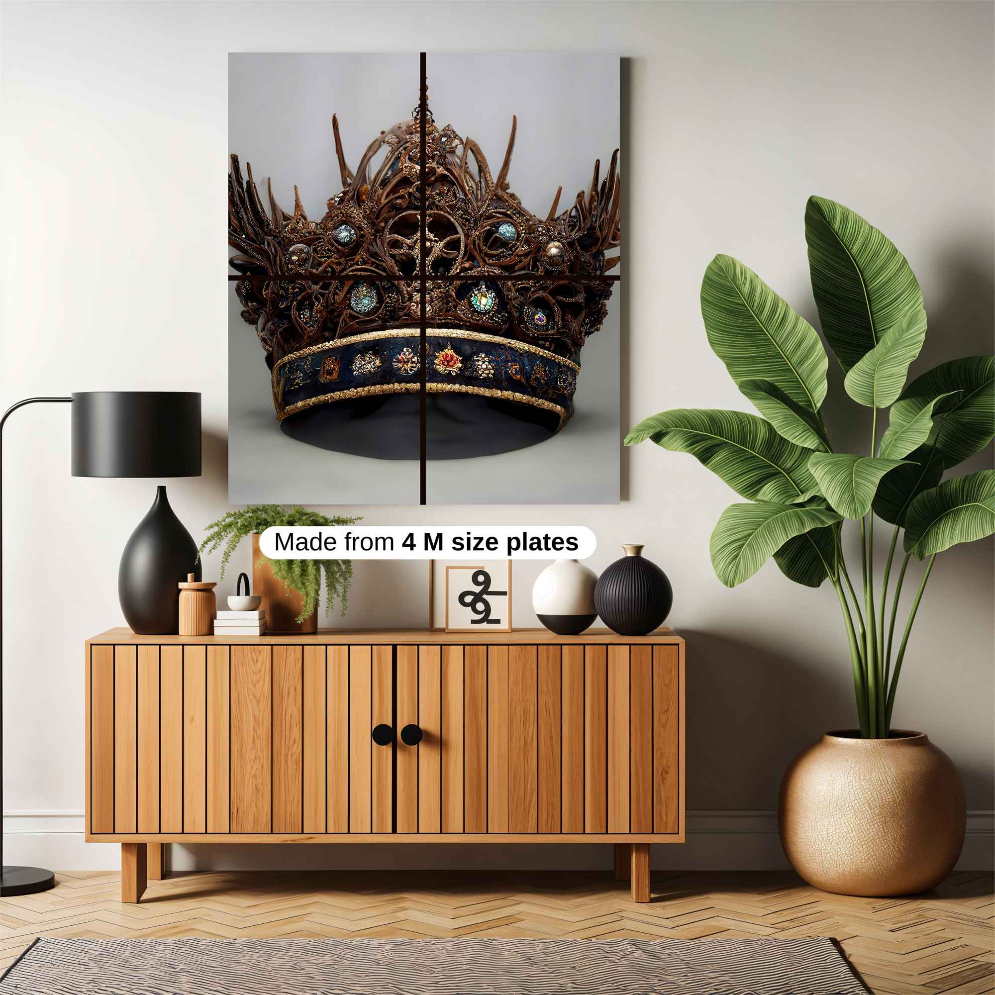 Crown Enigmatic Safe Wall Magnetic / M
